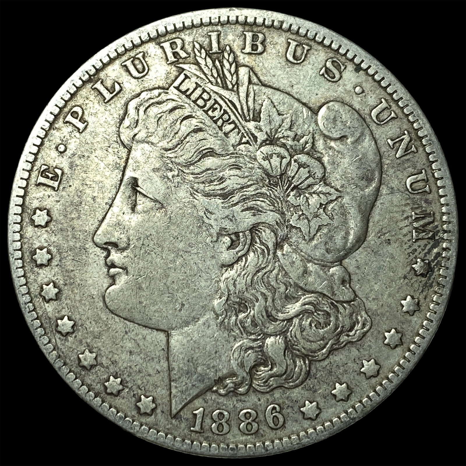 1886-O Silver Morgan Dollar LIGHTLY CIRCULATED: 1886-O Silver Morgan Dollar LIGHTLY CIRCULATED