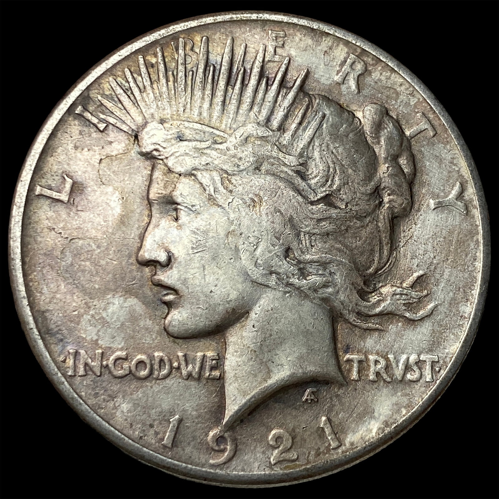 1921 Silver Peace Dollar CLOSELY UNCIRCULATED: 1921 Silver Peace Dollar CLOSELY UNCIRCULATED