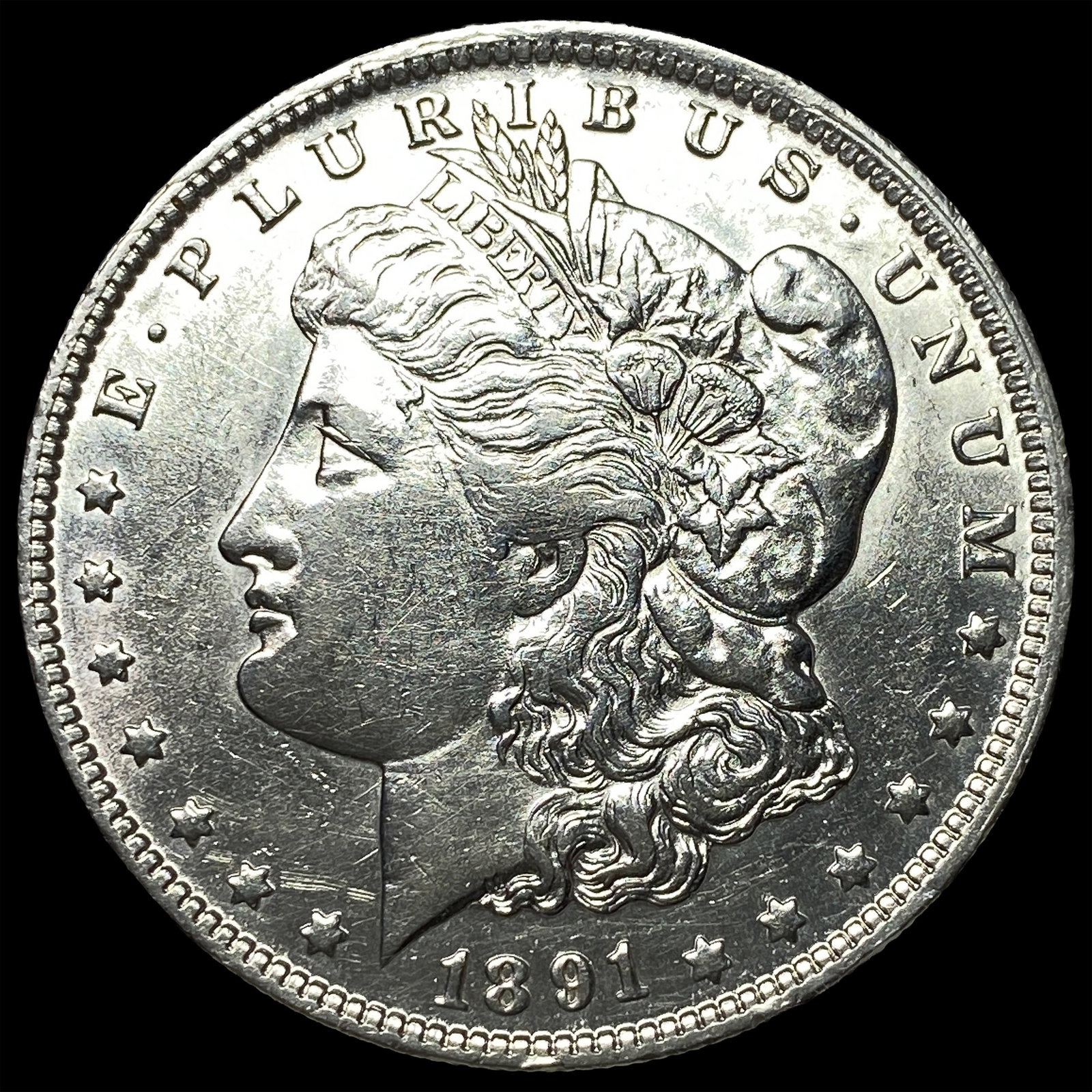 1891-O Silver Morgan Dollar CHOICE AU: 1891-O Silver Morgan Dollar CHOICE AU