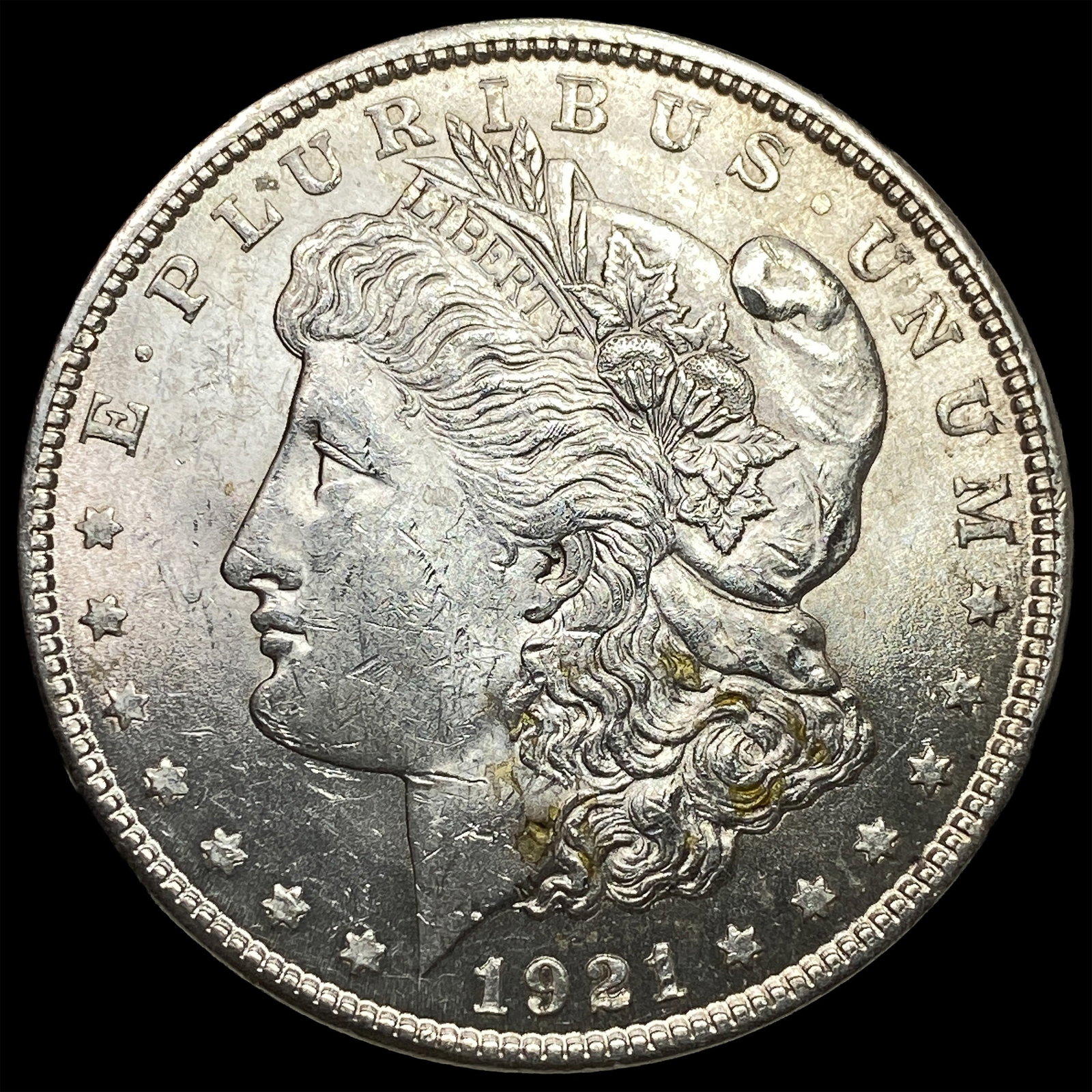 1921 Silver Morgan Dollar CHOICE BU: 1921 Silver Morgan Dollar CHOICE BU