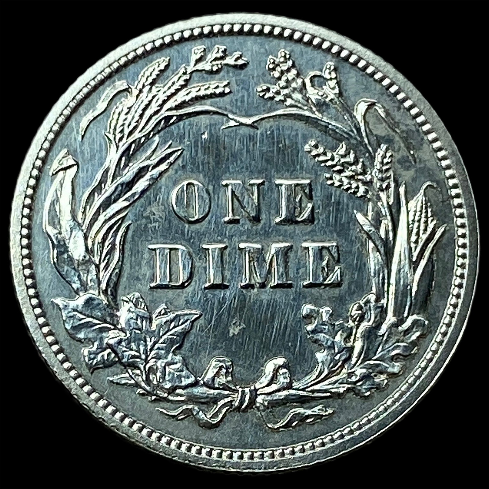 1913 Silver Barber Dime GEM PROOF - 2