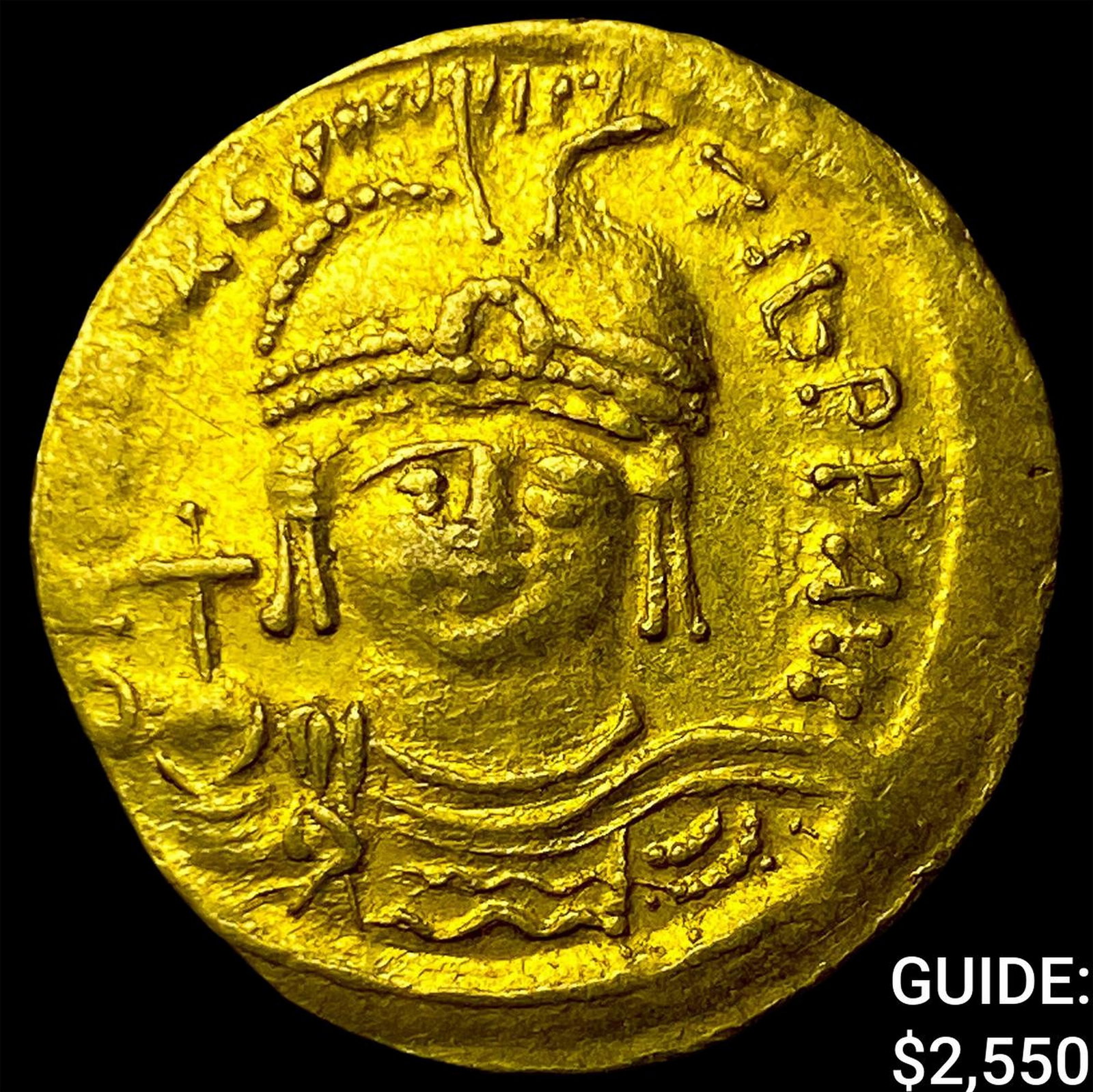Byzantine Maurice Tiberius 582-602 Gold Solidus: Byzantine Maurice Tiberius 582-602 Gold Solidus