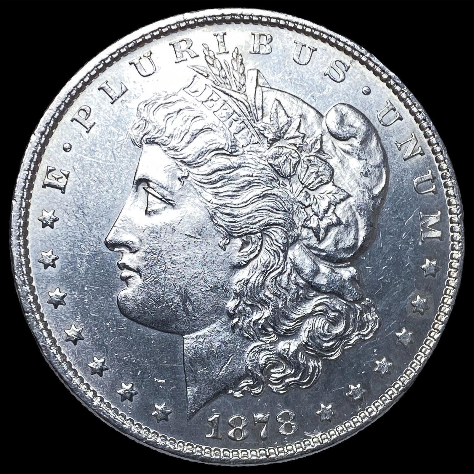 1878 Silver Morgan Dollar UNCIRCULATED: 1878 Silver Morgan Dollar UNCIRCULATED