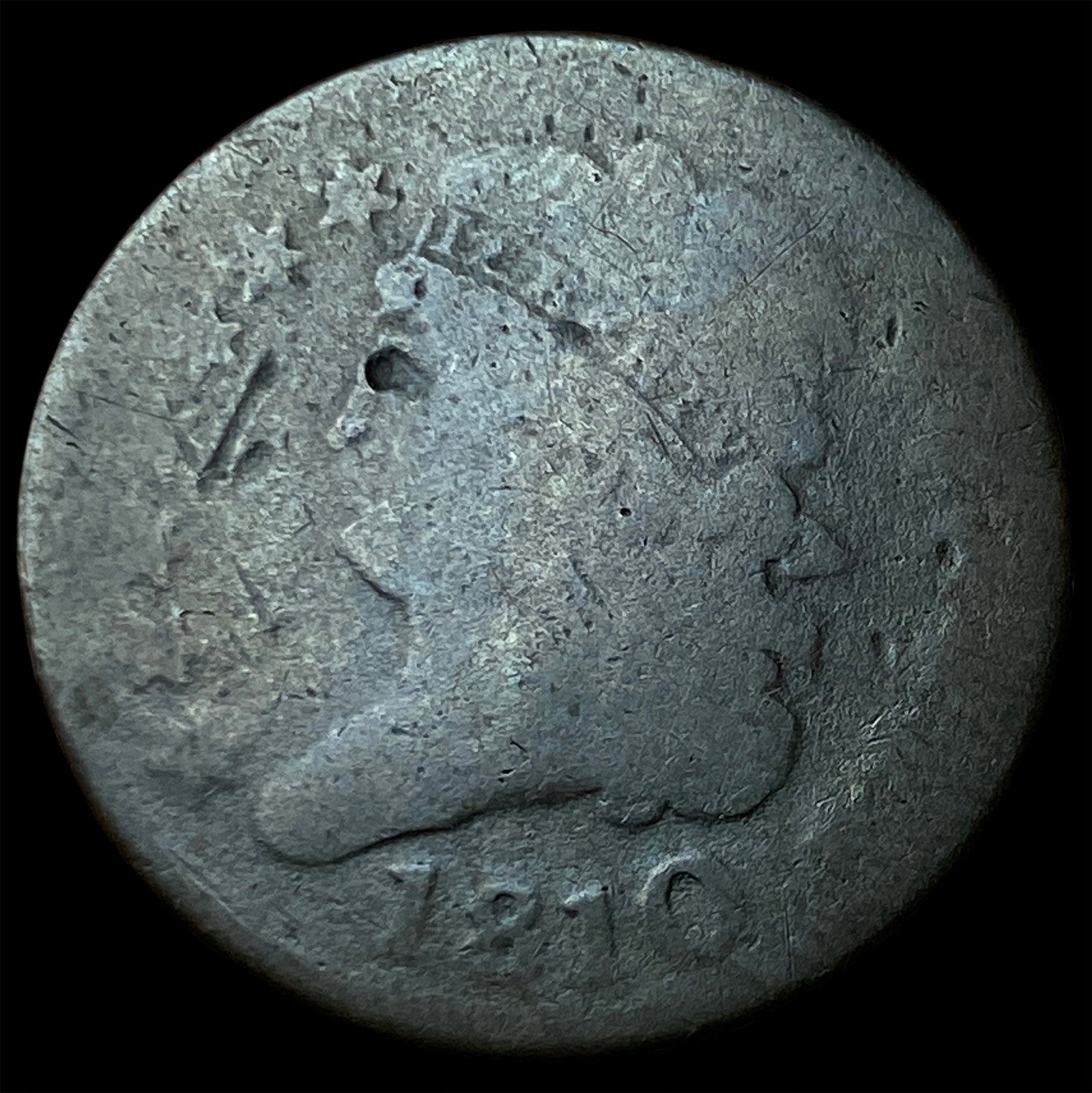 1810 Classic Head Half Cent NICELY CIRCULATED: 1810 Classic Head Half Cent NICELY CIRCULATED