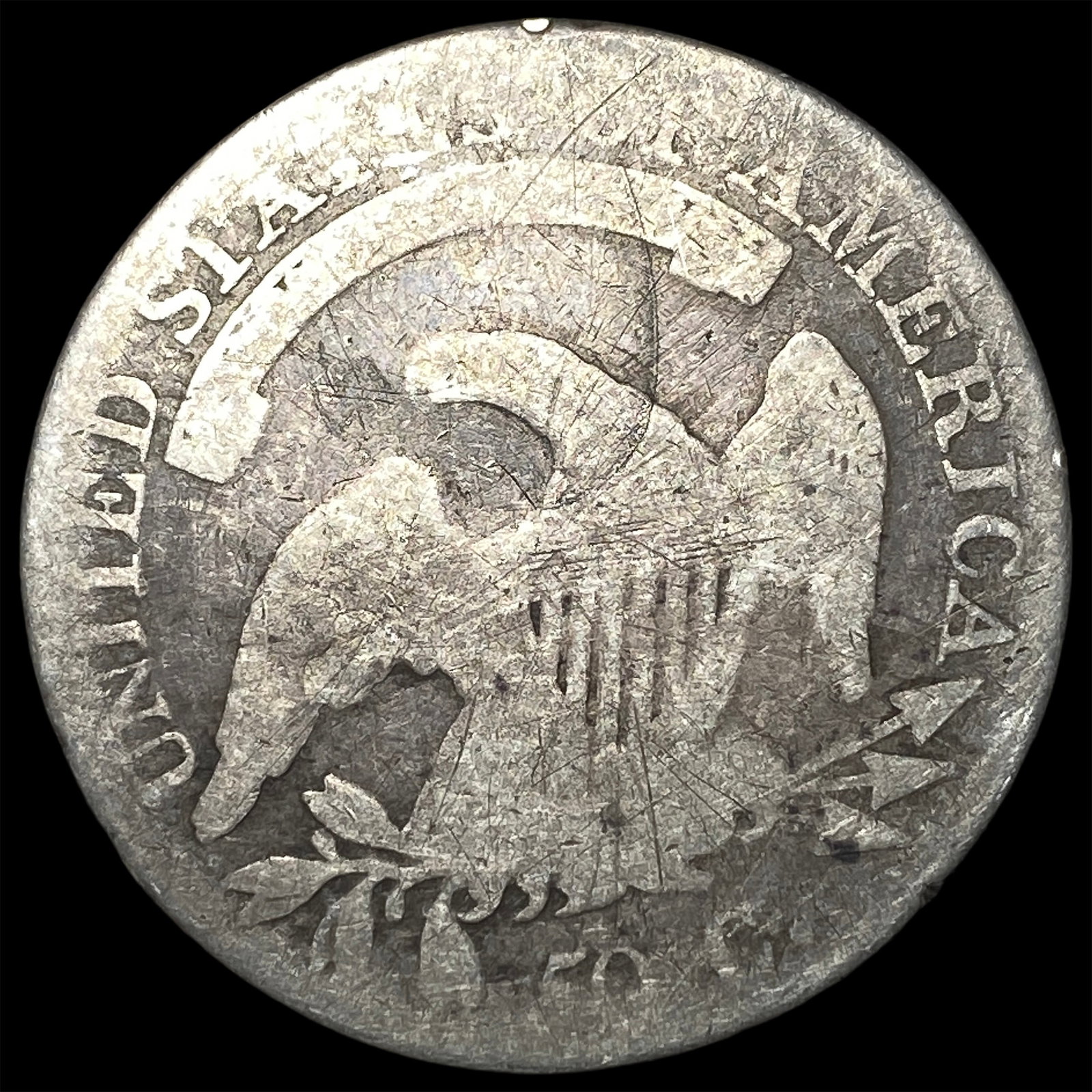1817 Capped Bust Half Dollar NICELY CIRCULATED - 2