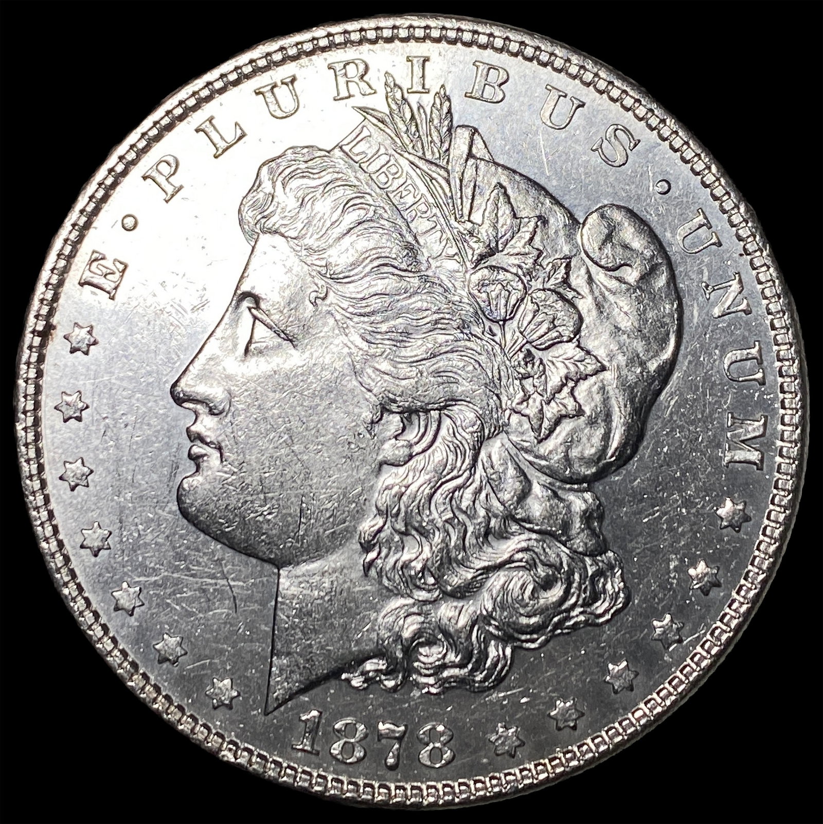 1878 Silver Morgan Dollar UNCIRCULATED: 1878 Silver Morgan Dollar UNCIRCULATED