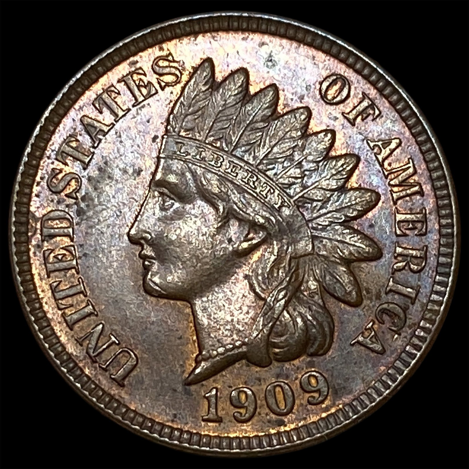 1909 Indian Head Cent UNCIRCULATED (1 of 2)