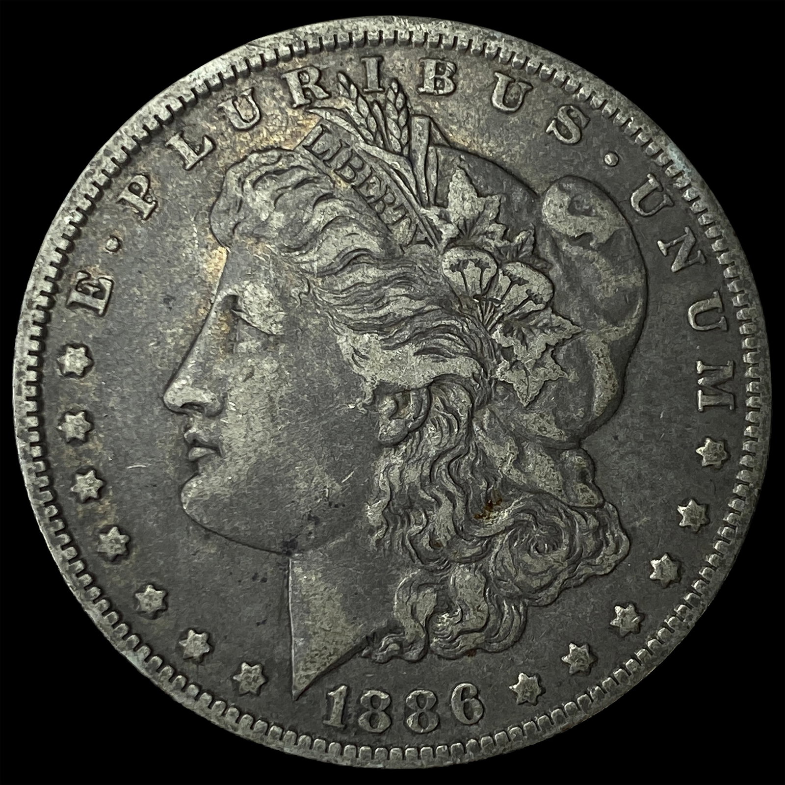 1886-O Silver Morgan Dollar LIGHTLY CIRCULATED: 1886-O Silver Morgan Dollar LIGHTLY CIRCULATED