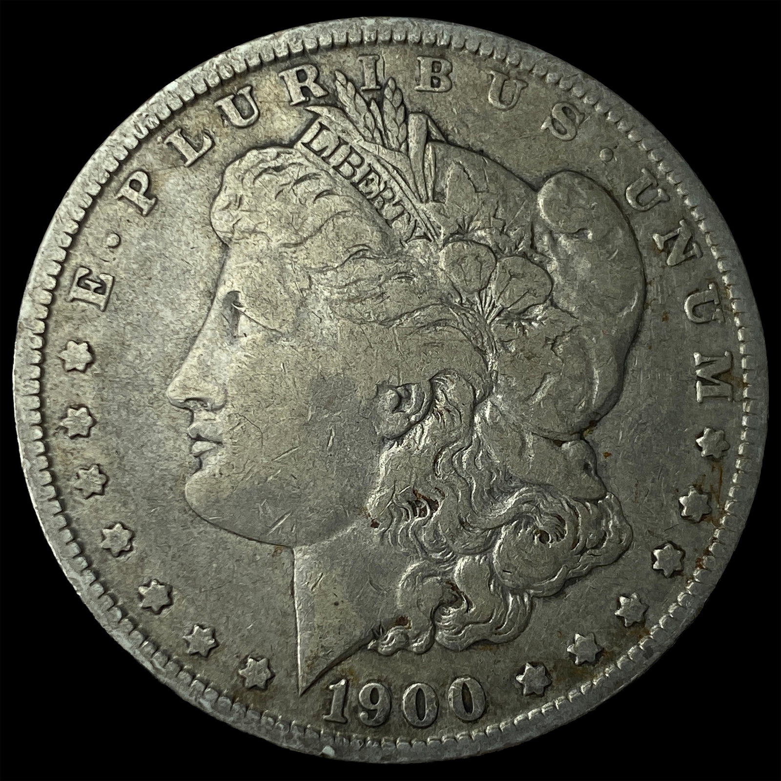 1900-O/CC Silver Morgan Dollar LIGHTLY CIRCULATED: 1900-O/CC Silver Morgan Dollar LIGHTLY CIRCULATED
