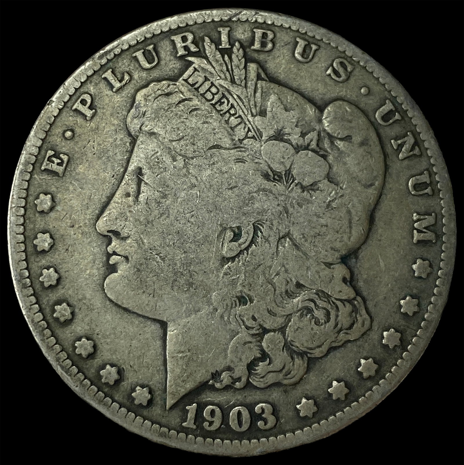 1903-S Morgan Silver Dollar LIGHTLY CIRCULATED: 1903-S Morgan Silver Dollar LIGHTLY CIRCULATED