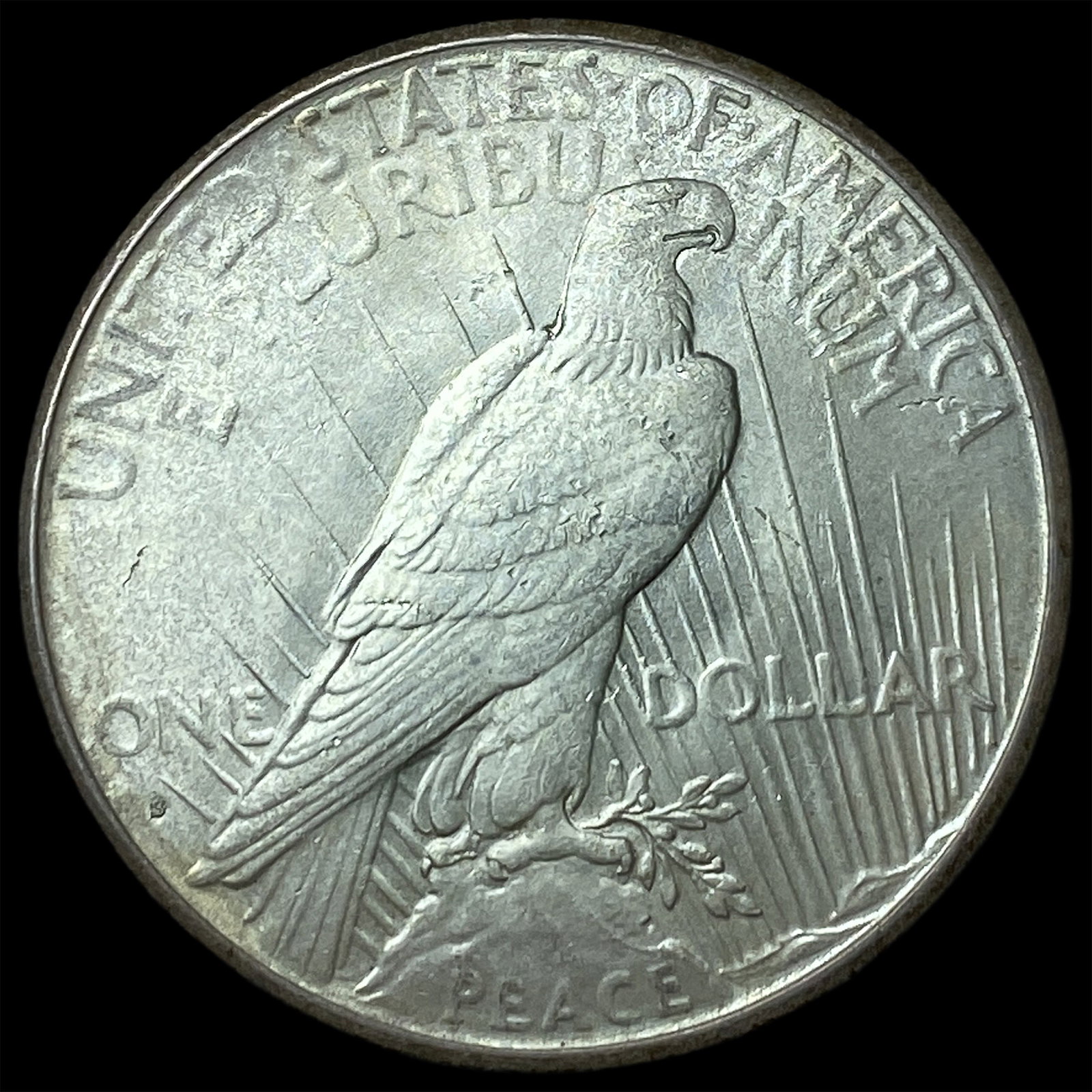 1925-S Silver Peace Dollar UNCIRCULATED - 2