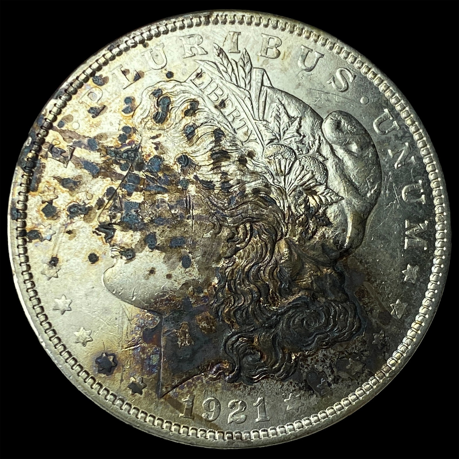 1921 Morgan Silver Dollar UNCIRCULATED: 1921 Morgan Silver Dollar UNCIRCULATED