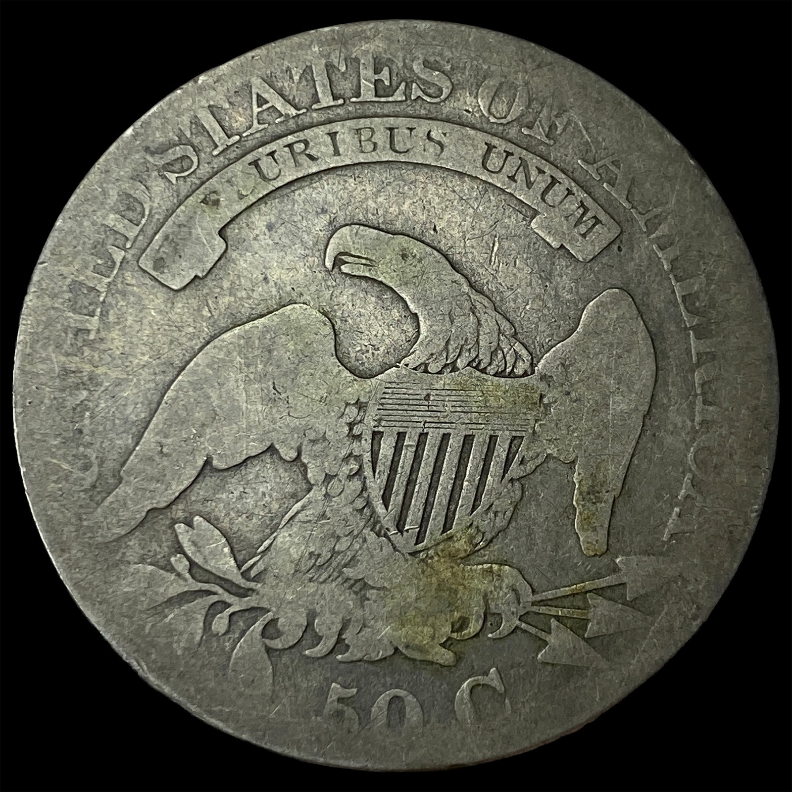 1826 Capped Bust Half Dollar NICELY CIRCULATED - 2