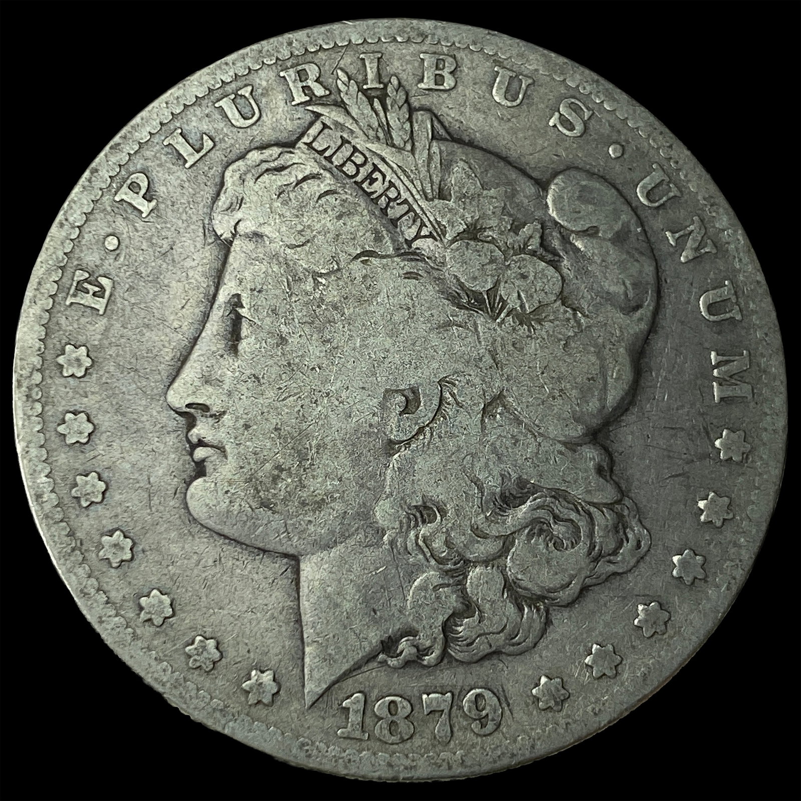 1879-S Rev 78 Silver Morgan Dollar NICELY CIRCULATED: 1879-S Rev 78 Silver Morgan Dollar NICELY CIRCULATED