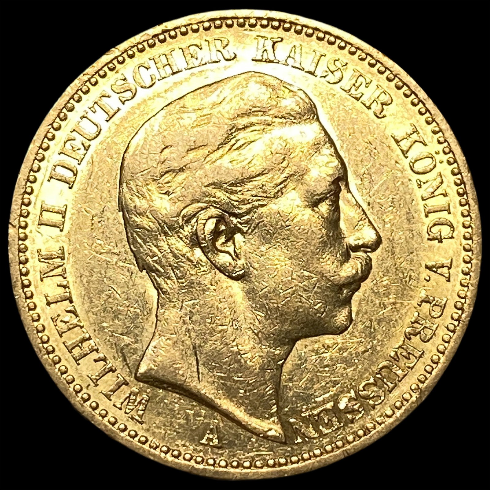 1890-A .2305oz Gold 20 Mark Germany GEM BU (1 of 2)
