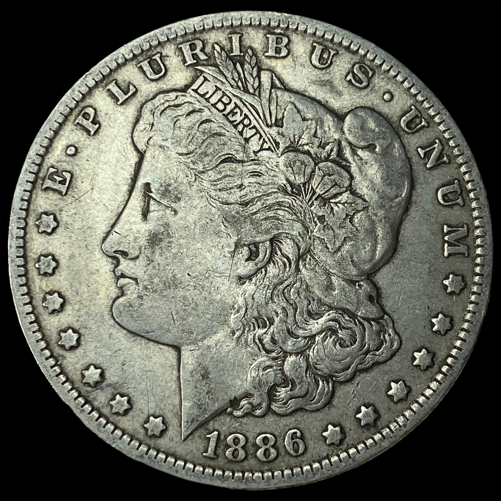 1886-O Silver Morgan Dollar LIGHTLY CIRCULATED: 1886-O Silver Morgan Dollar LIGHTLY CIRCULATED
