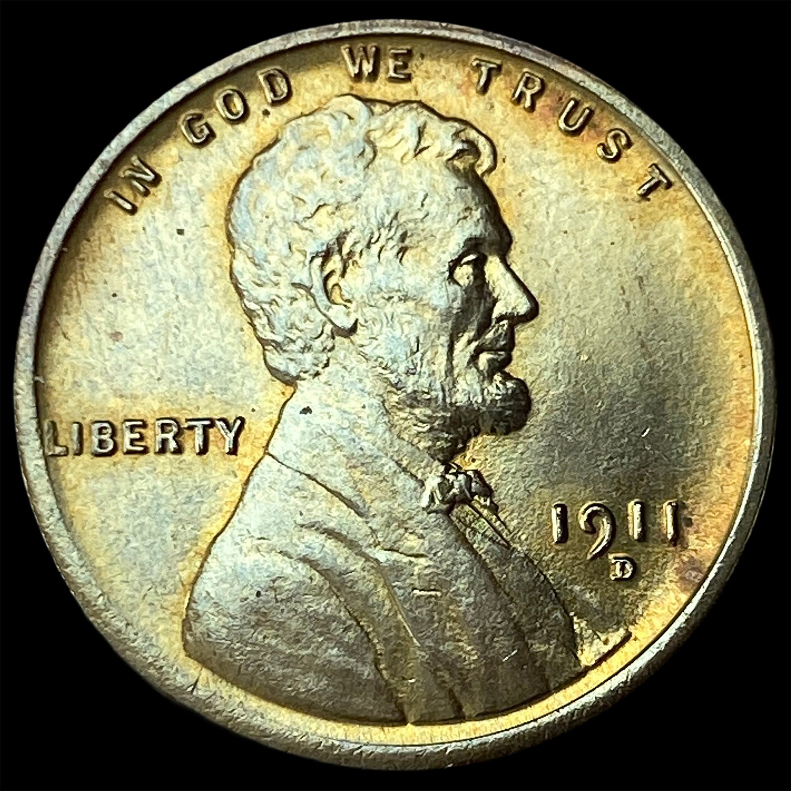 1911-D Lincoln Wheat Cent GEM BU: 1911-D Lincoln Wheat Cent GEM BU