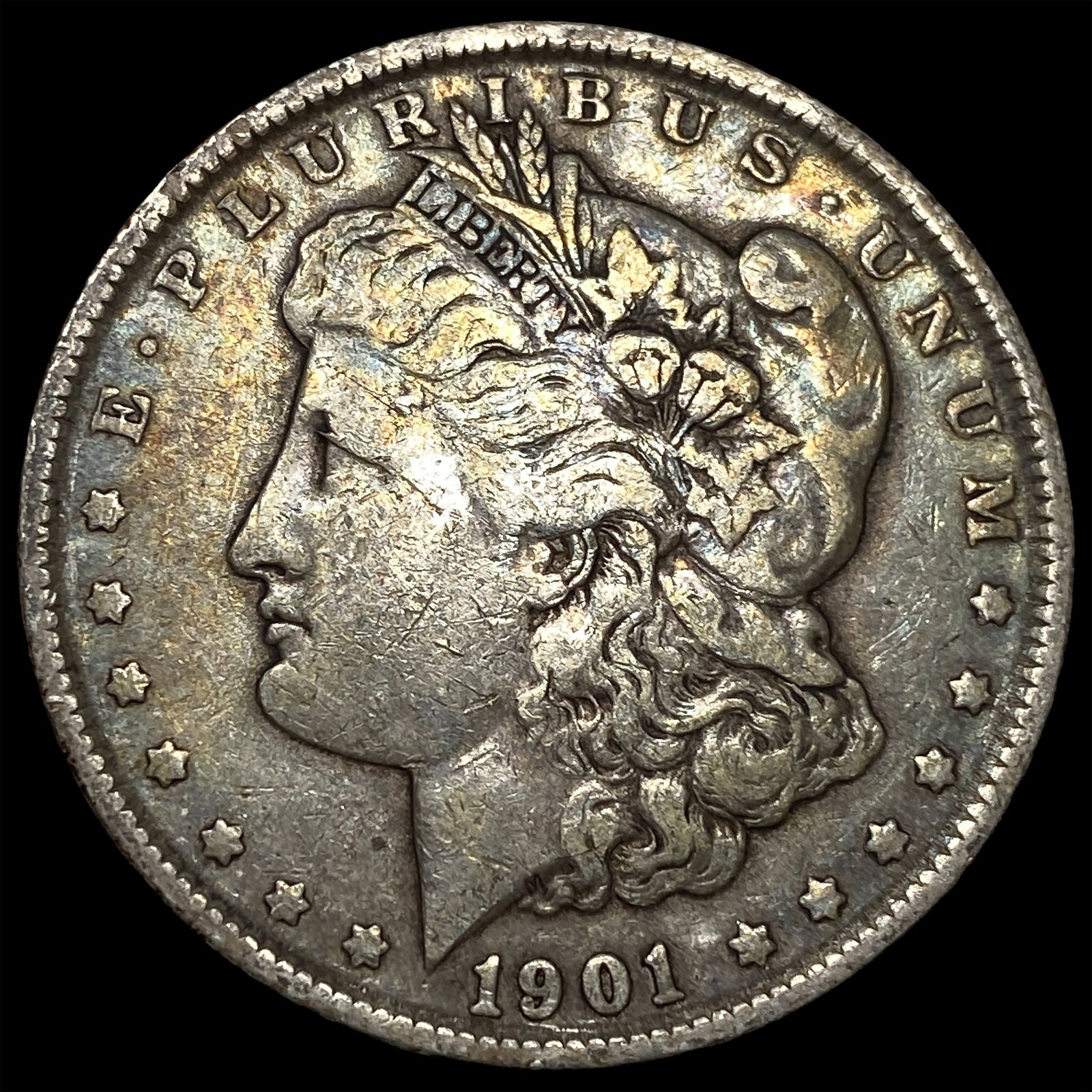 1901 Silver Morgan Dollar LIGHTLY CIRCULATED: 1901 Silver Morgan Dollar LIGHTLY CIRCULATED