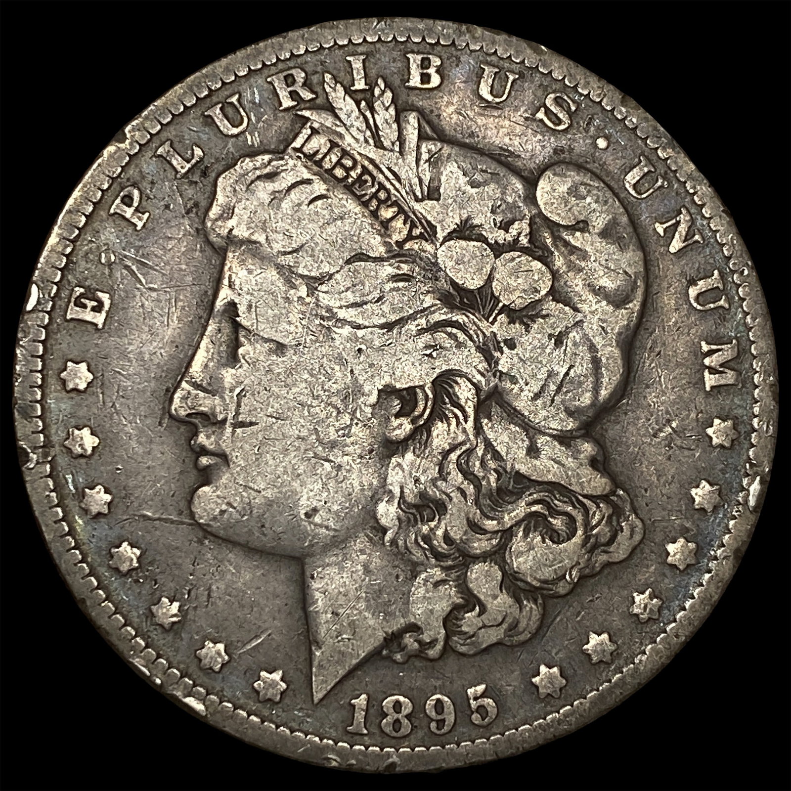 1895-O Silver Morgan Dollar LIGHTLY CIRCULATED: 1895-O Silver Morgan Dollar LIGHTLY CIRCULATED