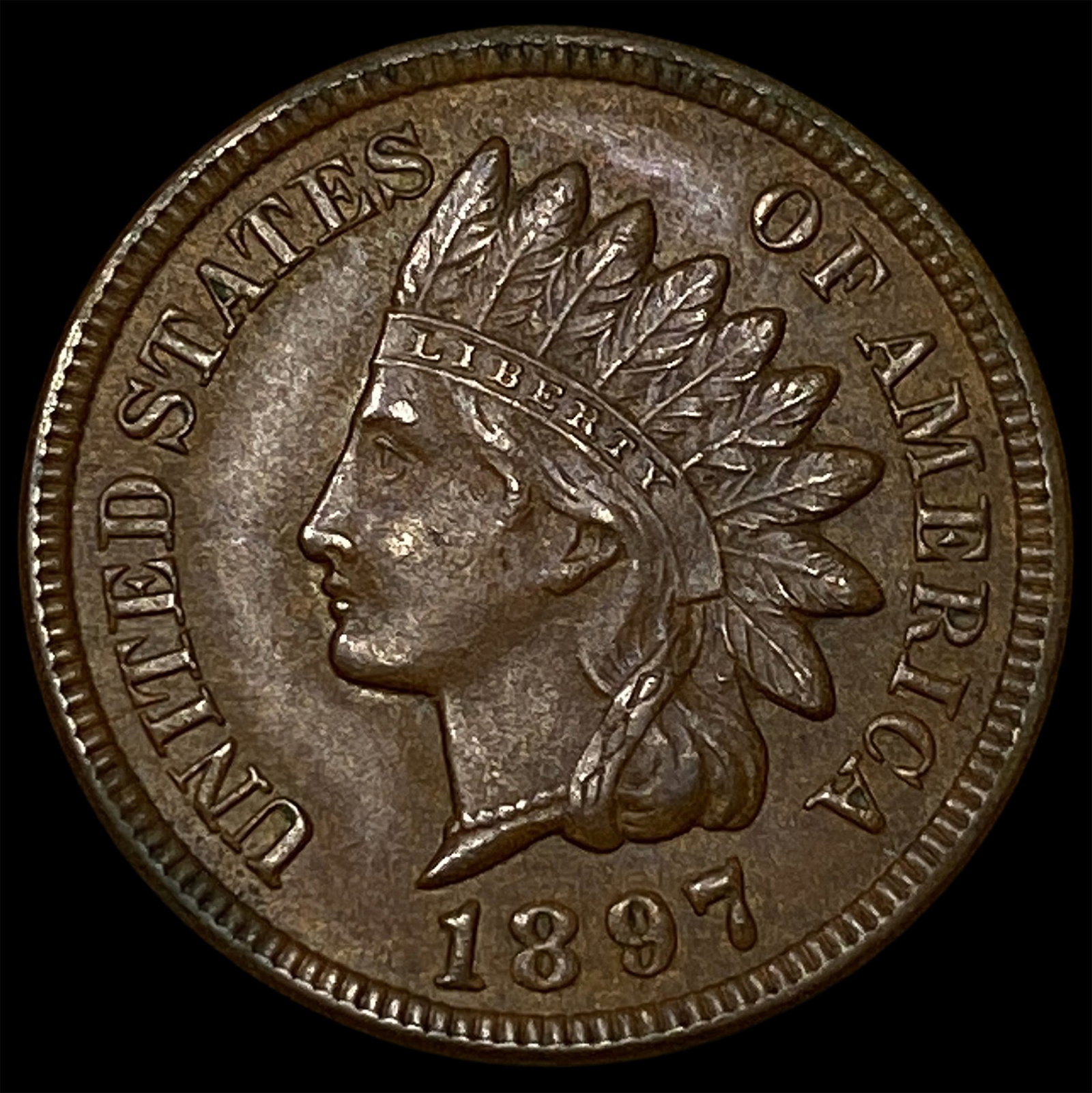 1897 Indian Head Cent UNCIRCULATED: 1897 Indian Head Cent UNCIRCULATED