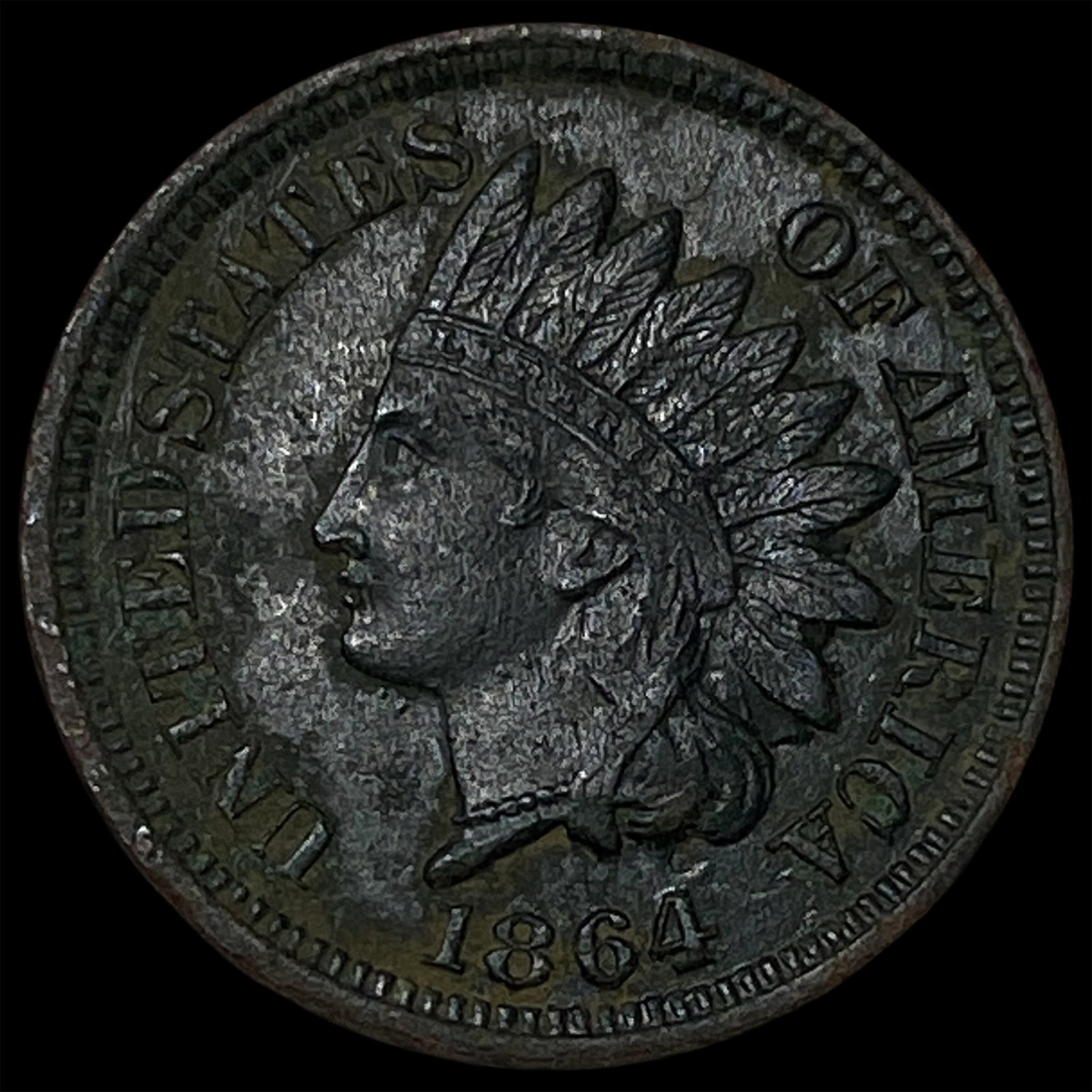 1864 Indian Head Cent CHOICE AU: 1864 Indian Head Cent CHOICE AU