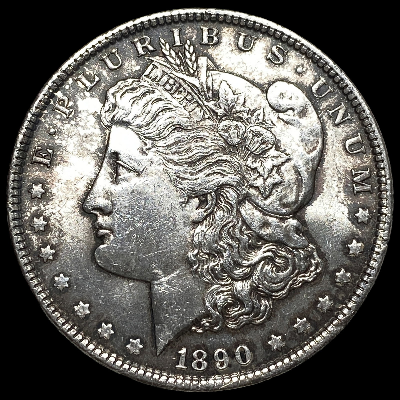 1890 Morgan Silver Dollar UNCIRCULATED: 1890 Morgan Silver Dollar UNCIRCULATED