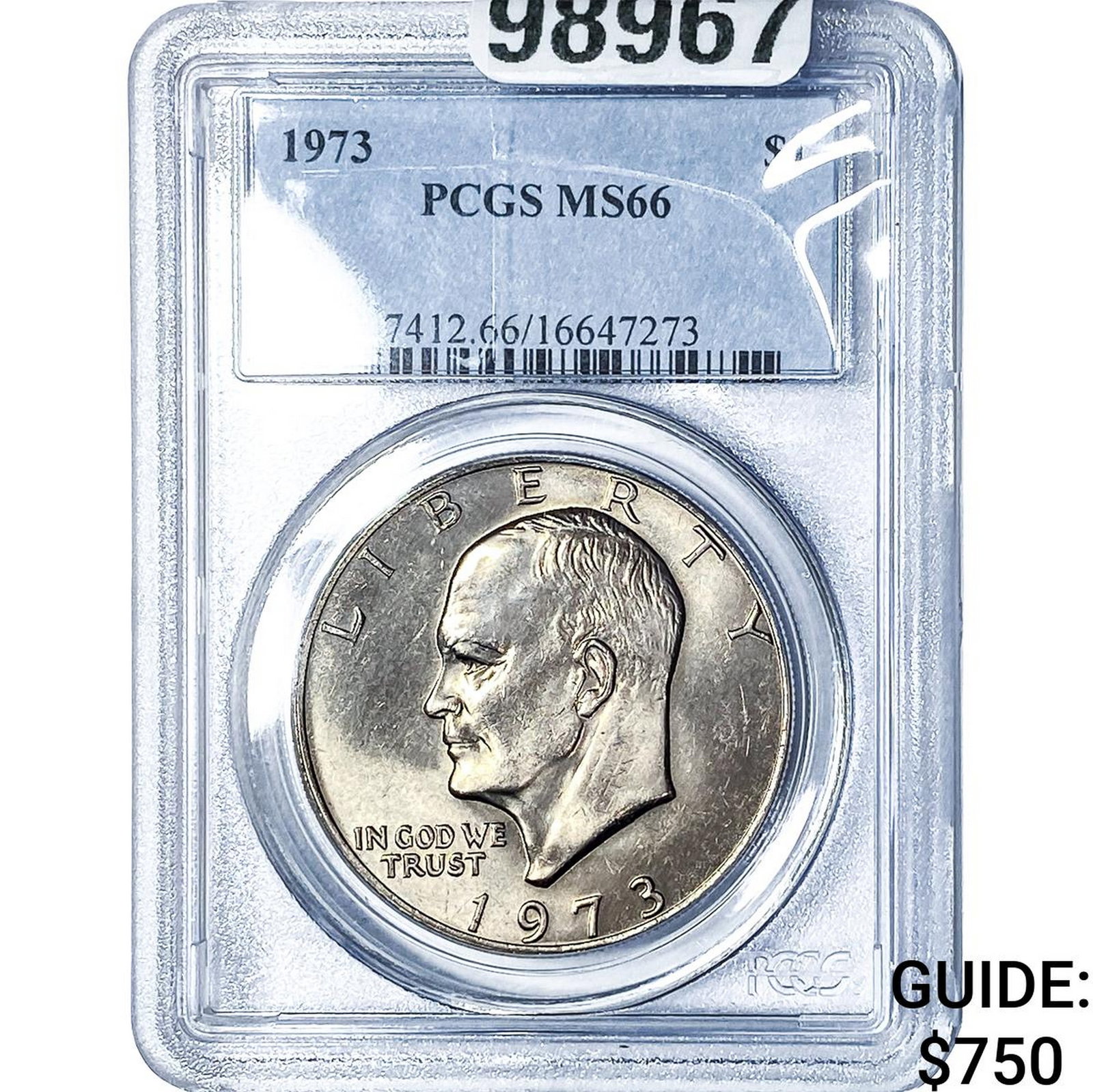 1973 Eisenhower Dollar PCGS MS66 (1 of 2)