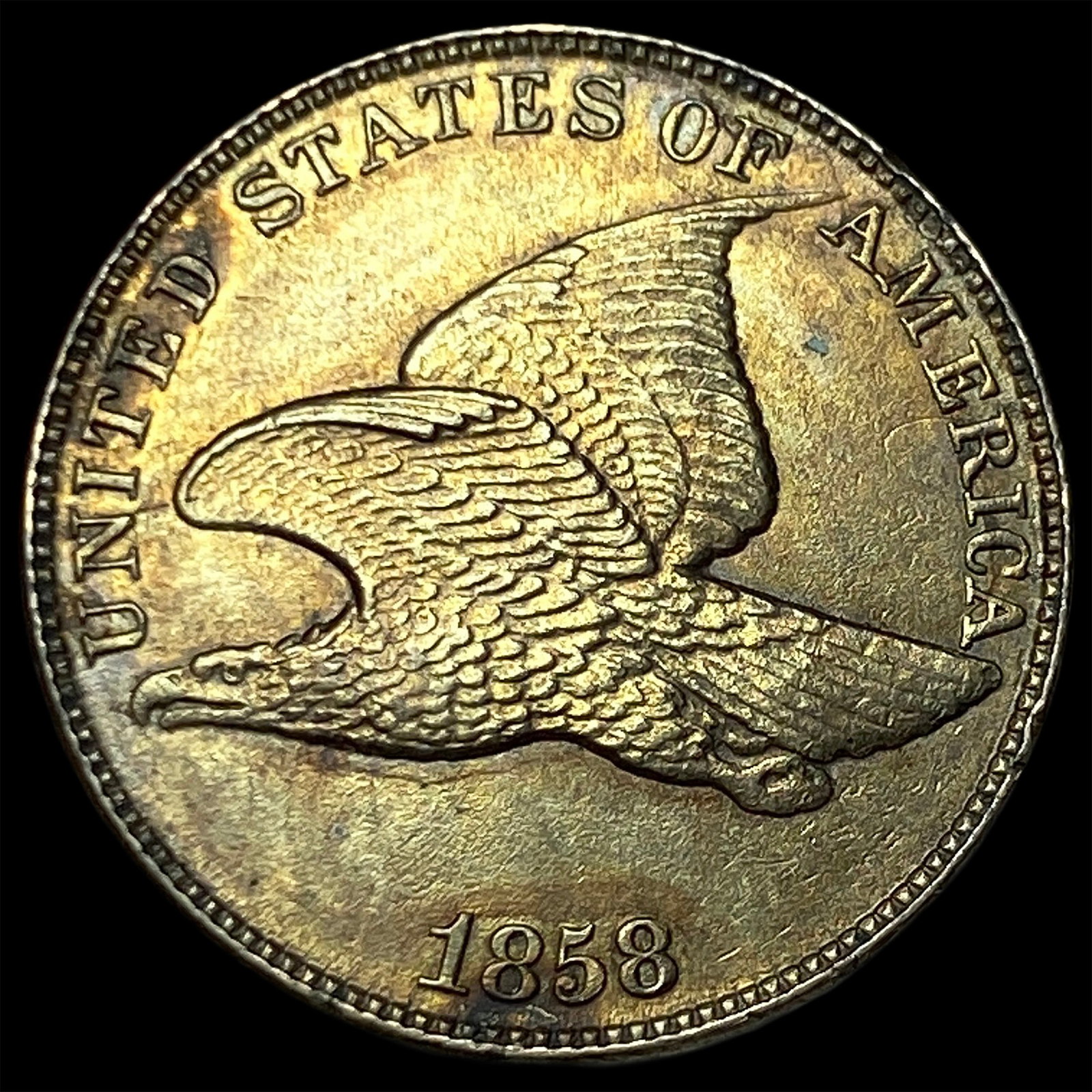 1858 Flying Eagle Cent UNCIRCULATED: 1858 Flying Eagle Cent UNCIRCULATED