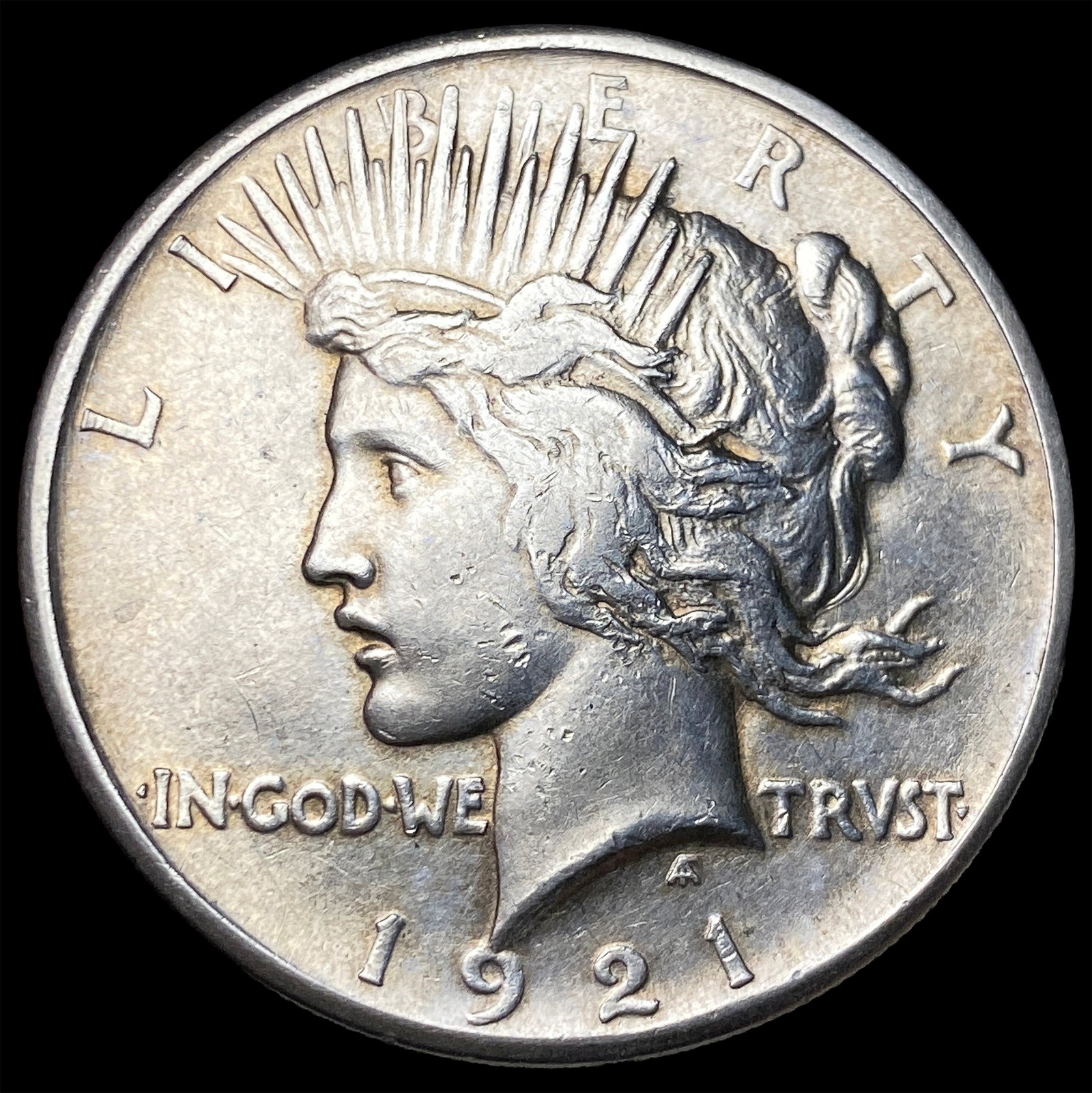 1921 Silver Peace Dollar CHOICE AU: 1921 Silver Peace Dollar CHOICE AU