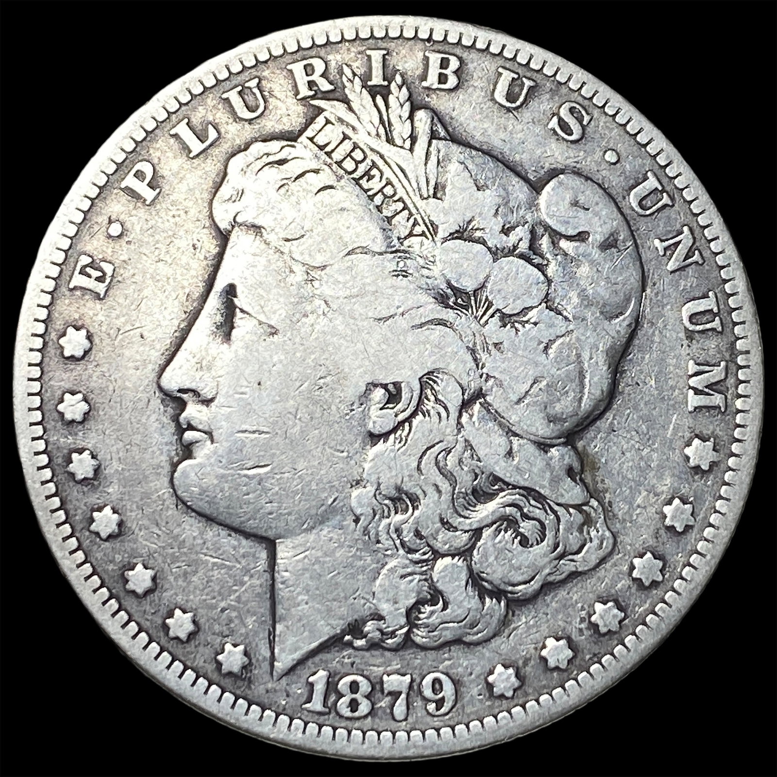 1879-S Rev 78 Morgan Silver Dollar LIGHTLY CIRCULATED: 1879-S Rev 78 Morgan Silver Dollar LIGHTLY CIRCULATED