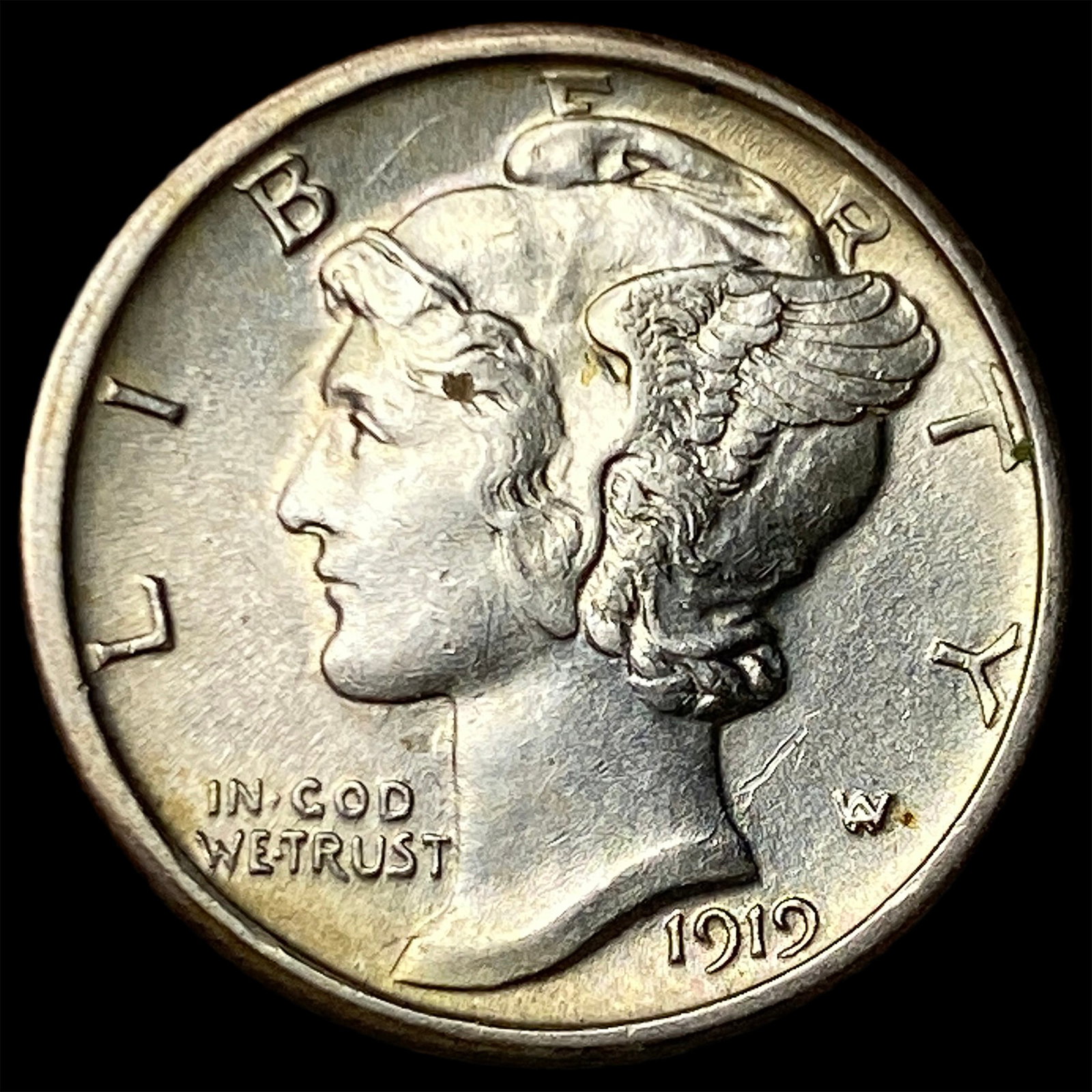 1919-S Silver Mercury Dime UNCIRCULATED: 1919-S Silver Mercury Dime UNCIRCULATED