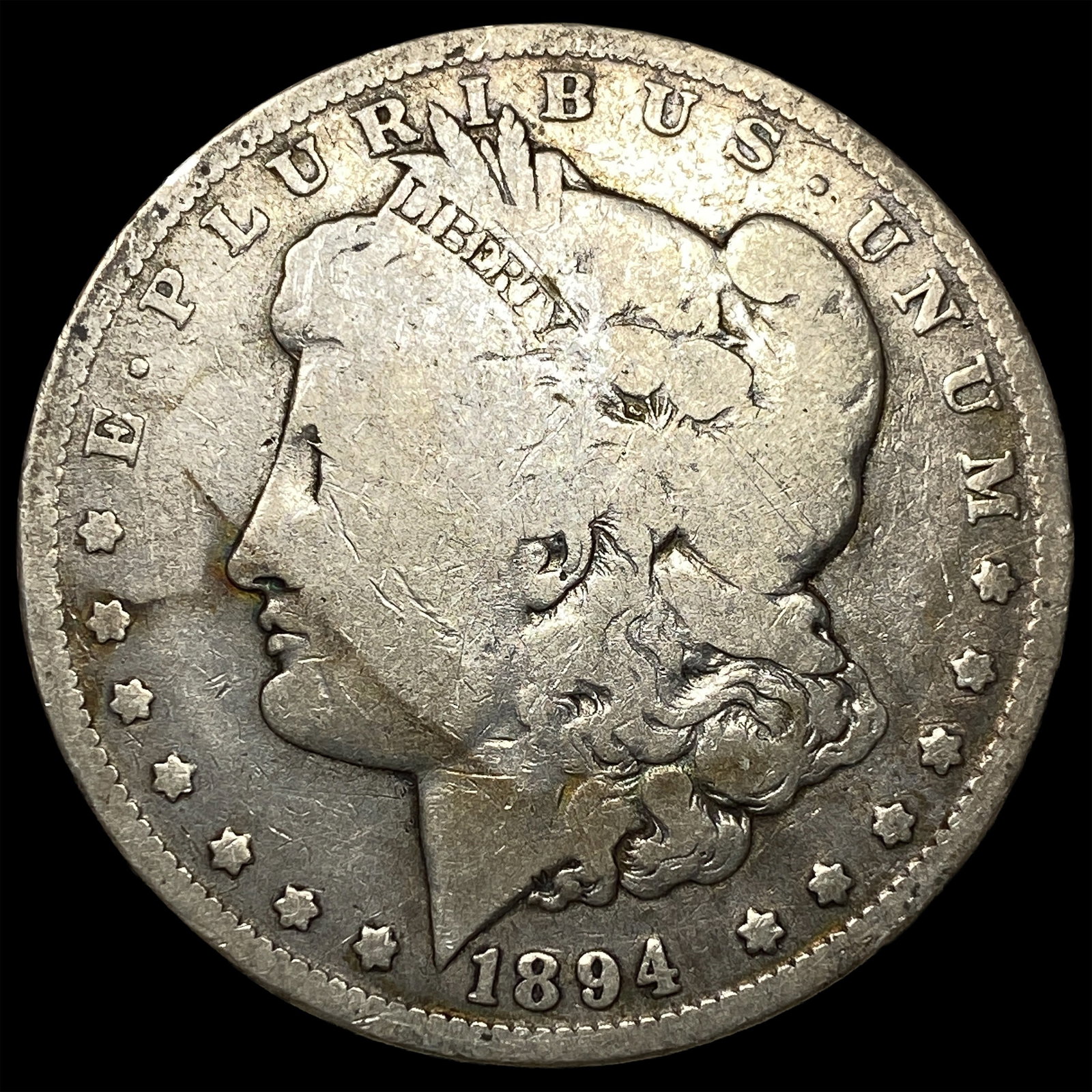1894-O Silver Morgan Dollar LIGHTLY CIRCULATED: 1894-O Silver Morgan Dollar LIGHTLY CIRCULATED