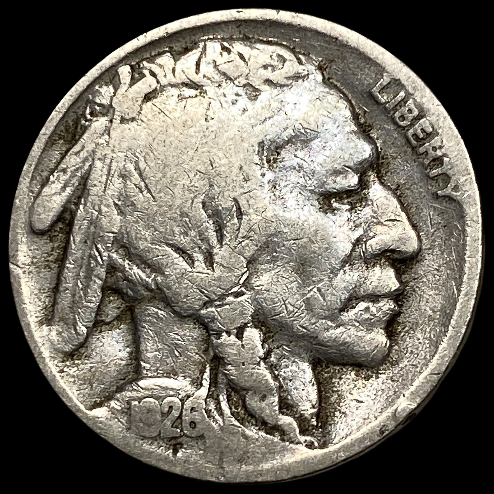 1926-S Buffalo Nickel LIGHTLY CIRCULATED: 1926-S Buffalo Nickel LIGHTLY CIRCULATED