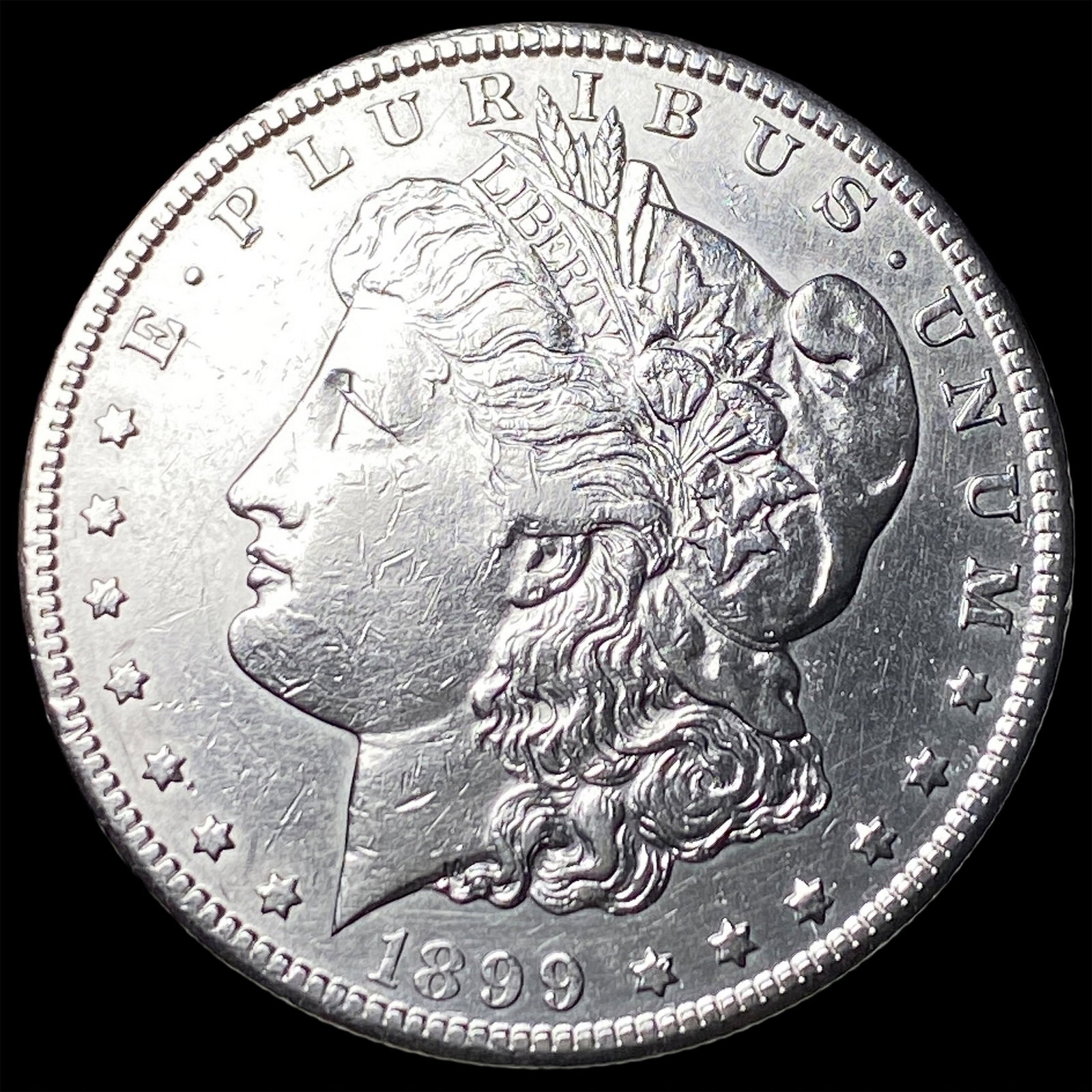 1899-S Morgan Silver Dollar CLOSELY UNCIRCULATED: 1899-S Morgan Silver Dollar CLOSELY UNCIRCULATED
