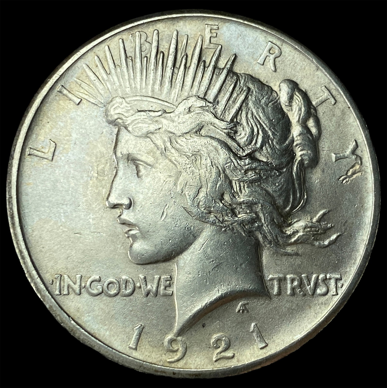 1921 Silver Peace Dollar UNCIRCULATED: 1921 Silver Peace Dollar UNCIRCULATED