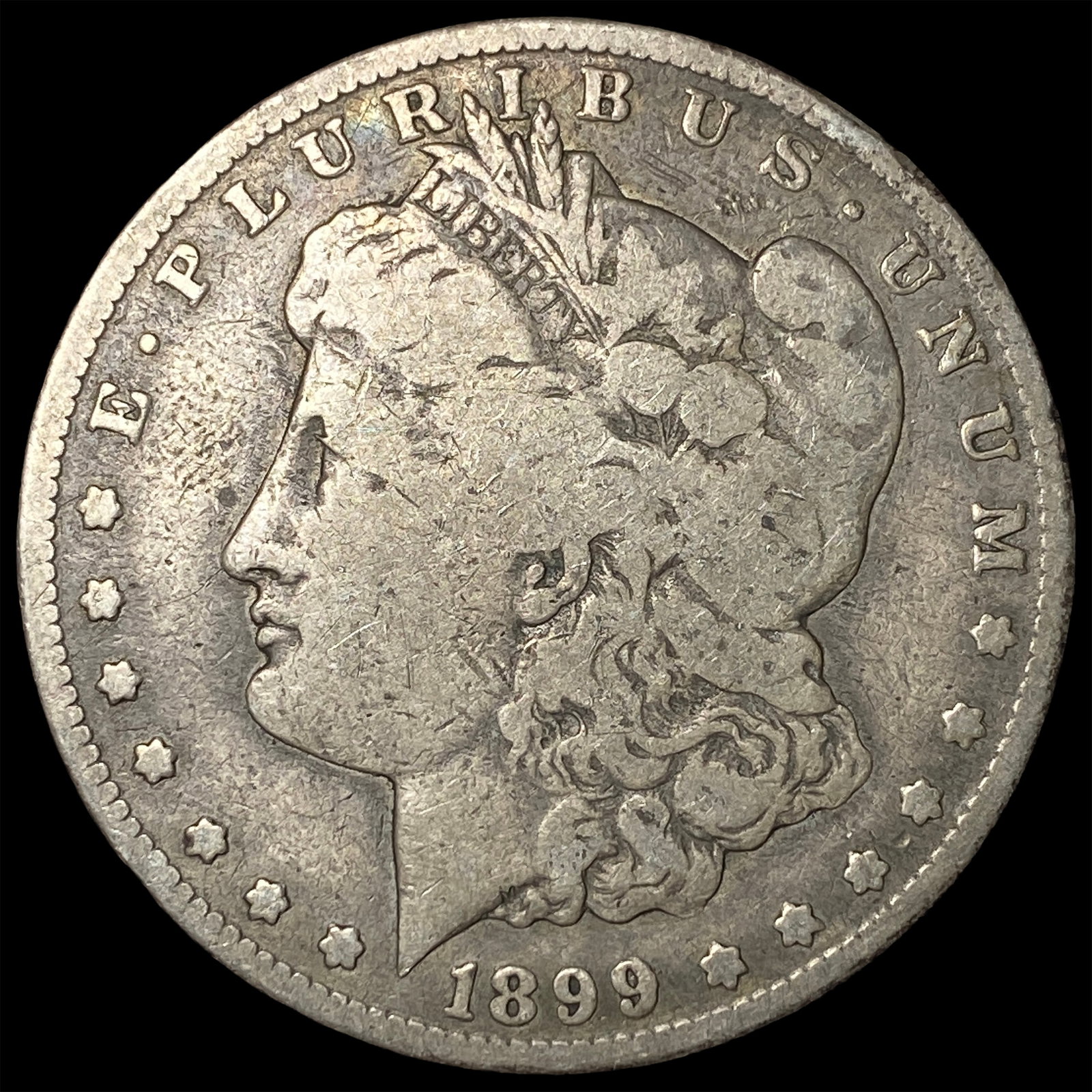 1899 Silver Morgan Dollar LIGHTLY CIRCULATED: 1899 Silver Morgan Dollar LIGHTLY CIRCULATED