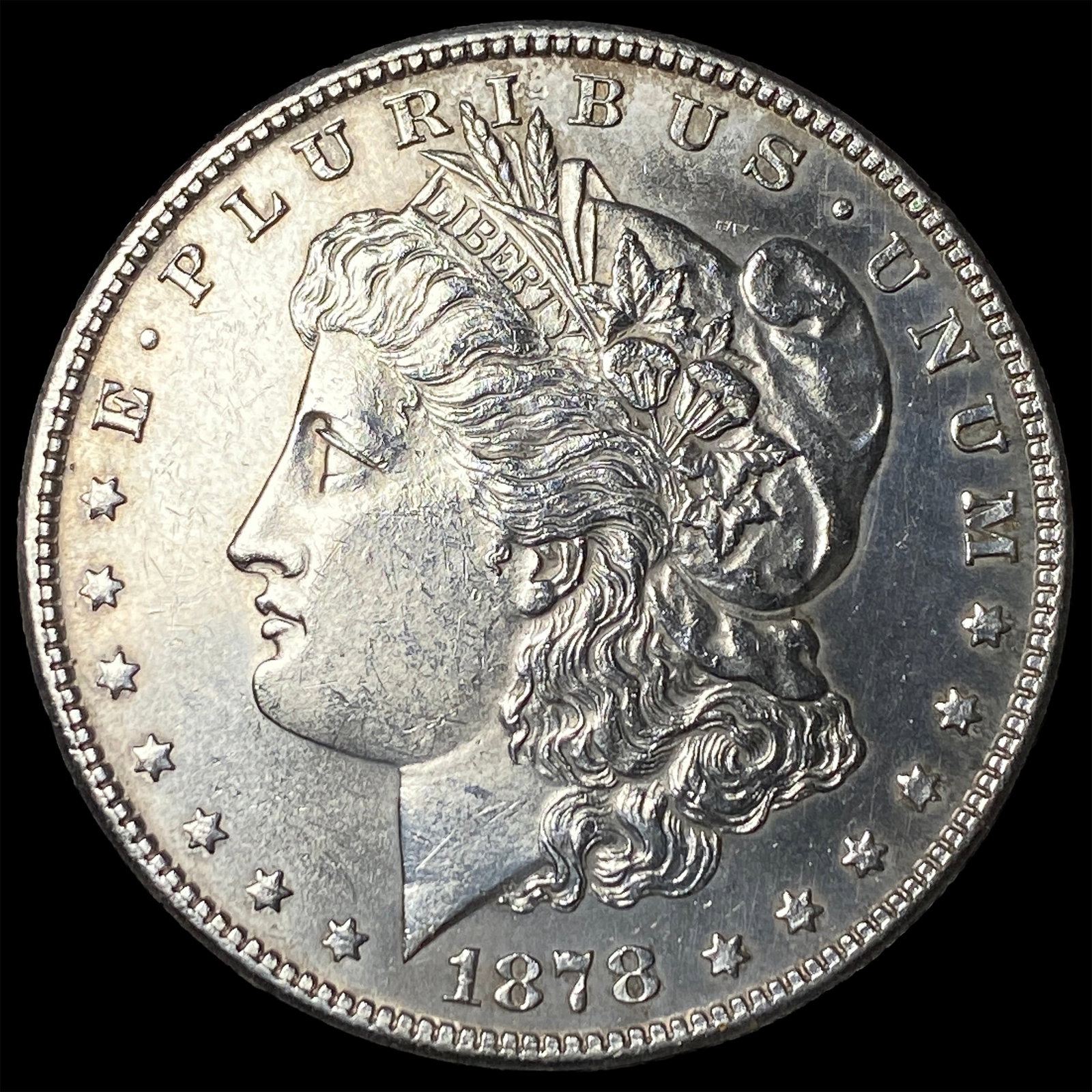 1878-S Silver Morgan Dollar UNCIRCULATED: 1878-S Silver Morgan Dollar UNCIRCULATED