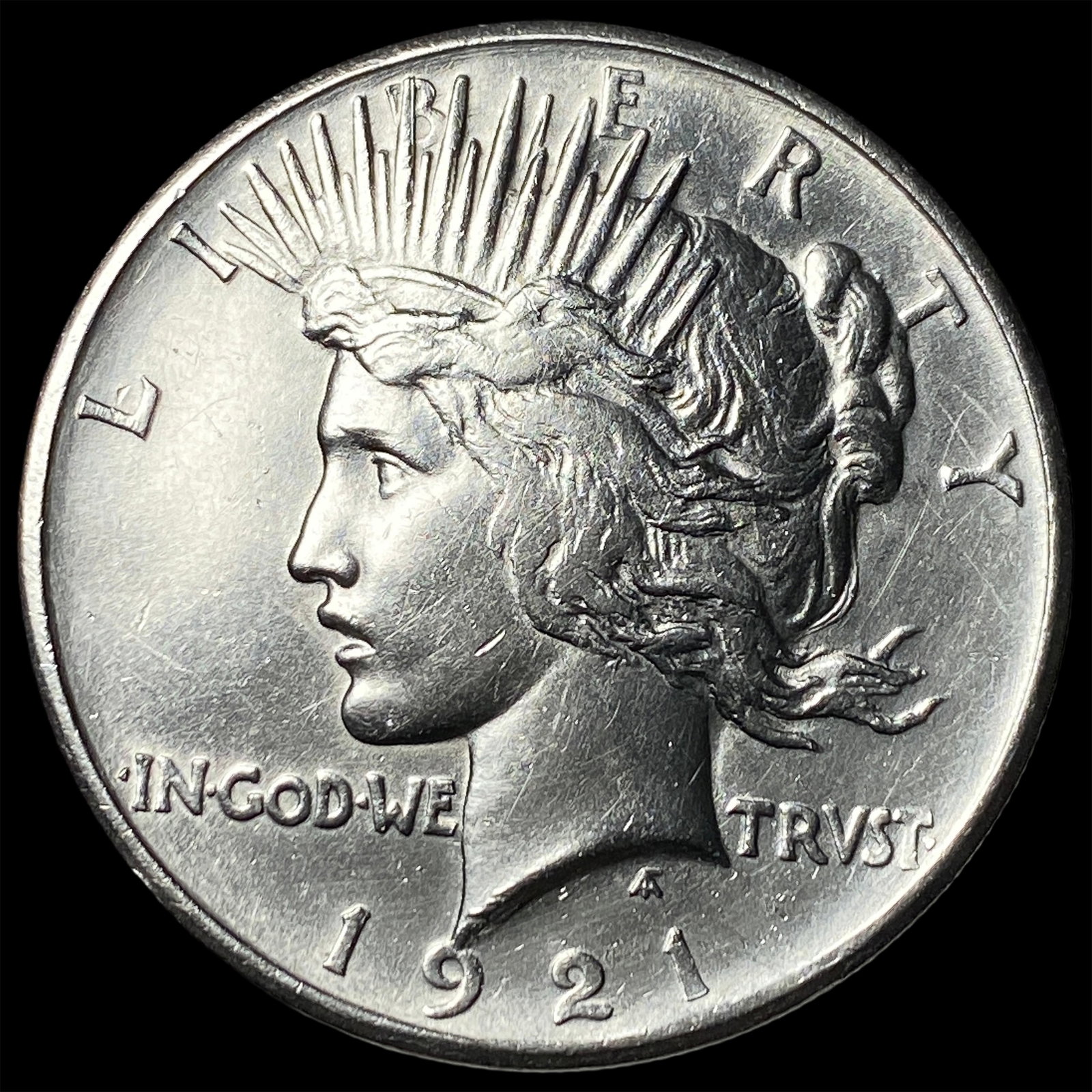 1921 Silver Peace Dollar UNCIRCULATED: 1921 Silver Peace Dollar UNCIRCULATED