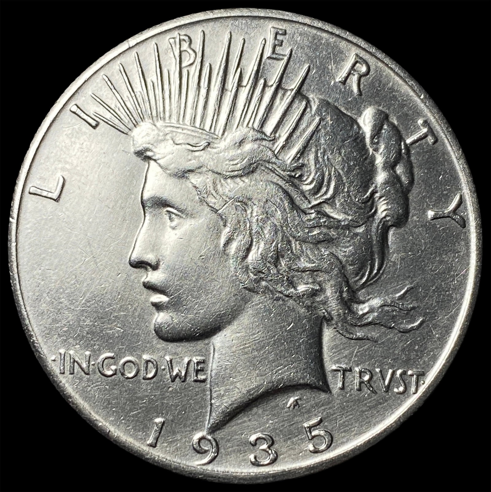 1935-S Silver Peace Dollar HIGH GRADE: 1935-S Silver Peace Dollar HIGH GRADE