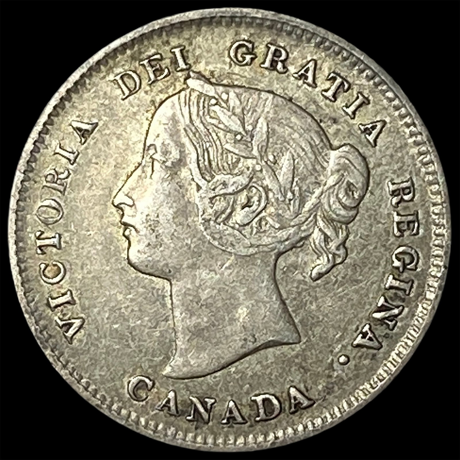 1898 Canada Silver 5 Cents CLOSELY UNCIRCULATED: 1898 Canada Silver 5 Cents CLOSELY UNCIRCULATED