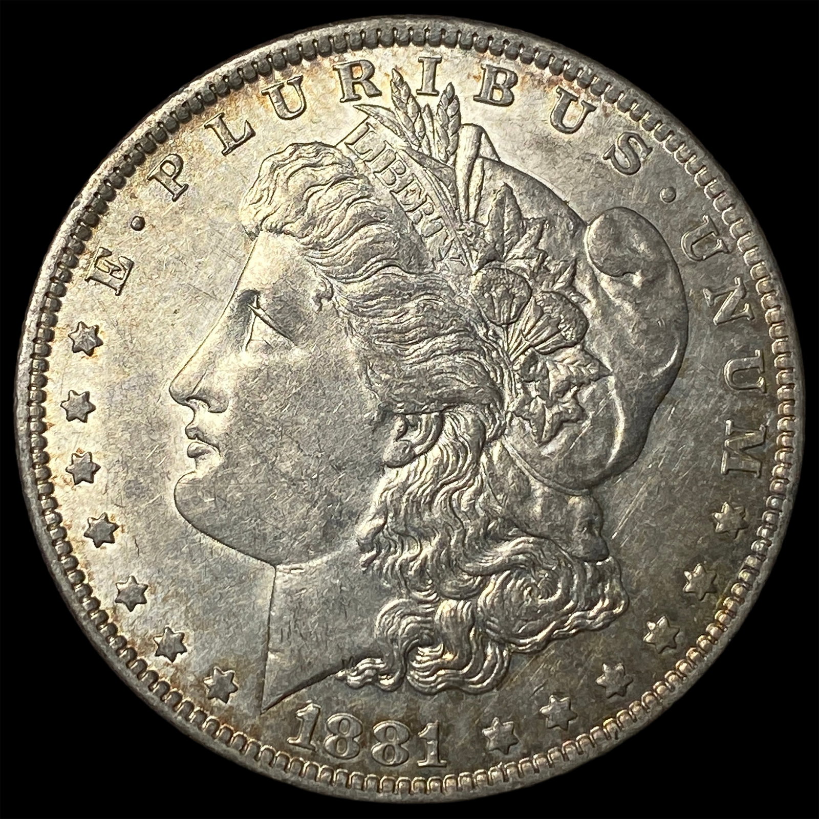 1881-O Silver Morgan Dollar GEM BU: 1881-O Silver Morgan Dollar GEM BU