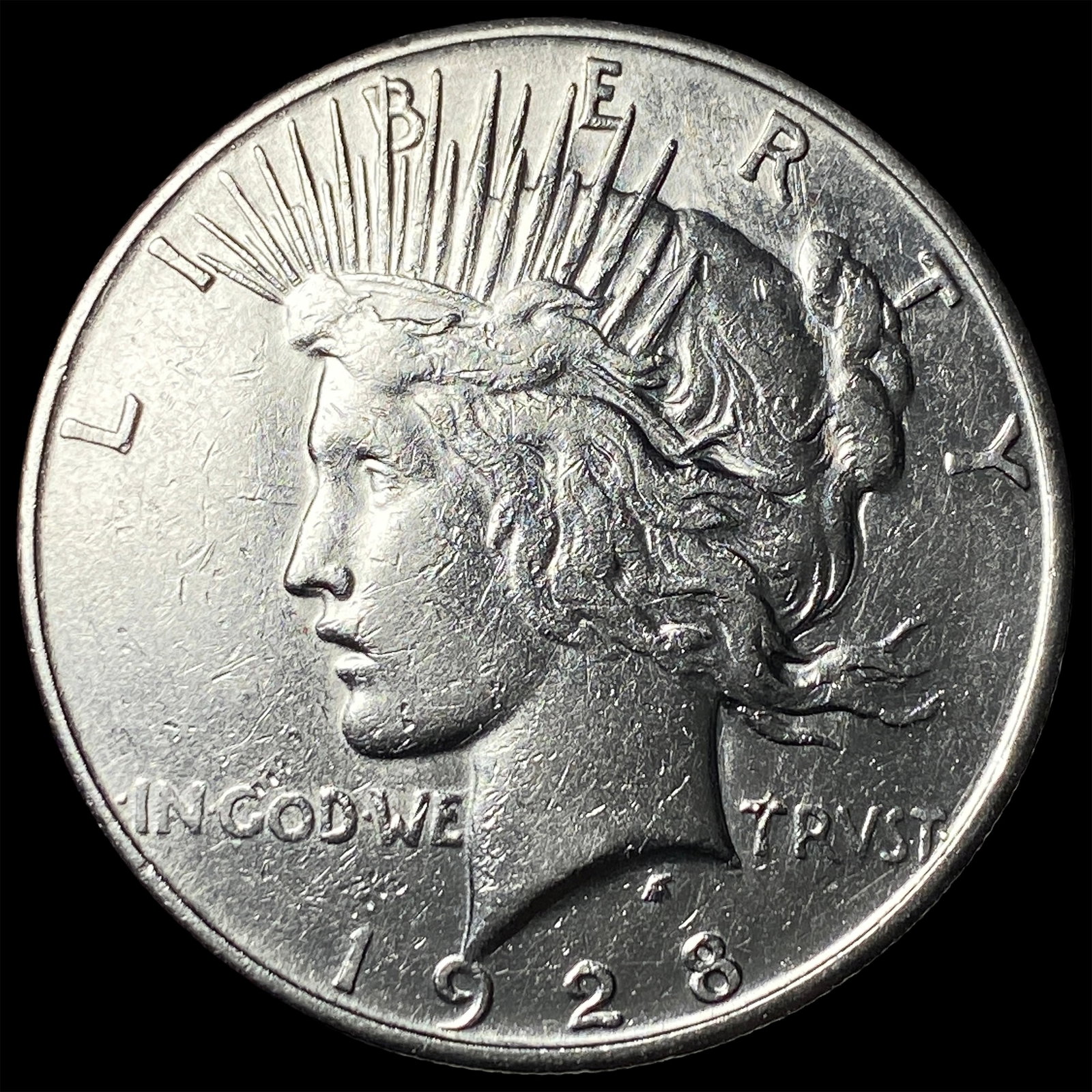 1928-S Silver Peace Dollar UNCIRCULATED: 1928-S Silver Peace Dollar UNCIRCULATED