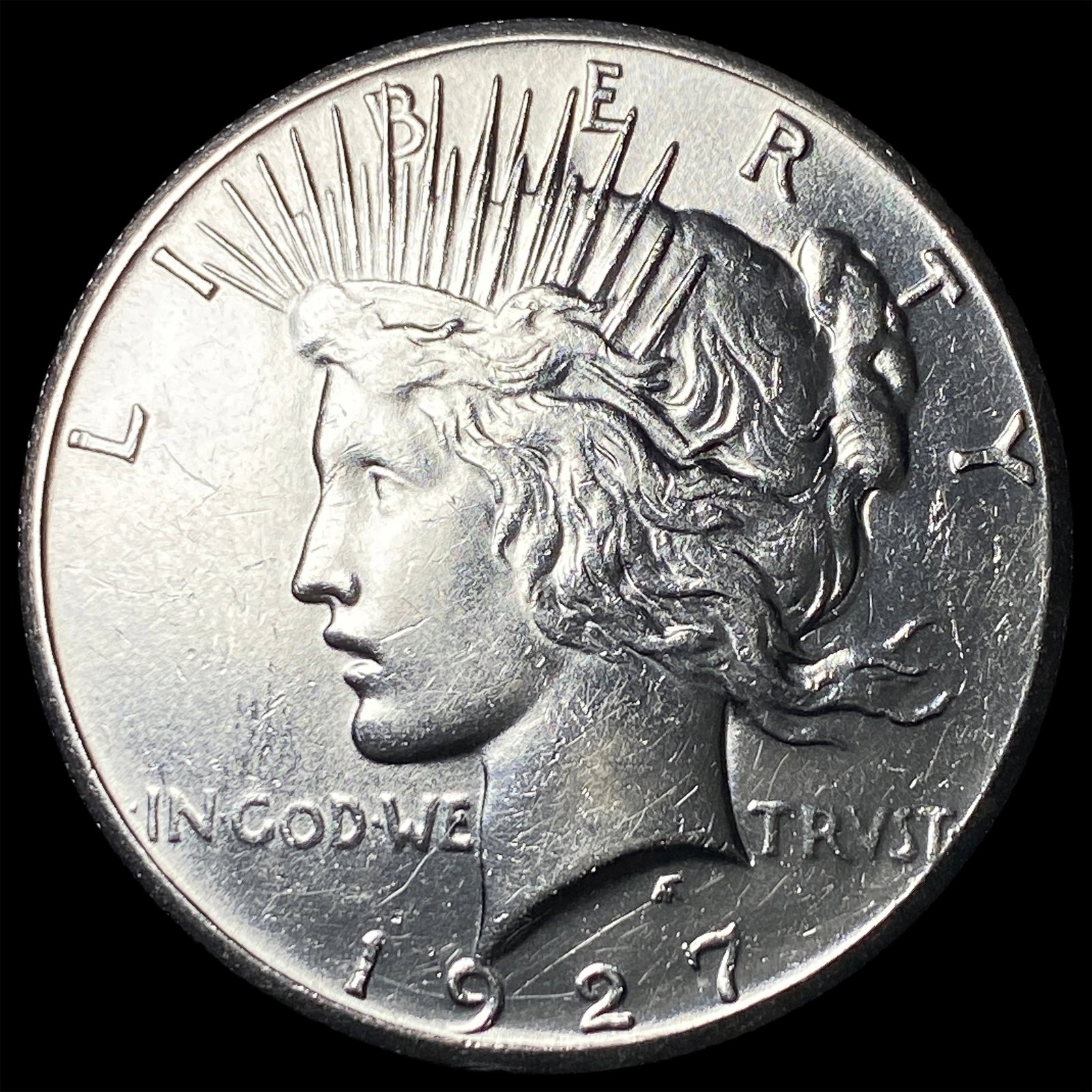 1927 Silver Peace Dollar UNCIRCULATED: 1927 Silver Peace Dollar UNCIRCULATED