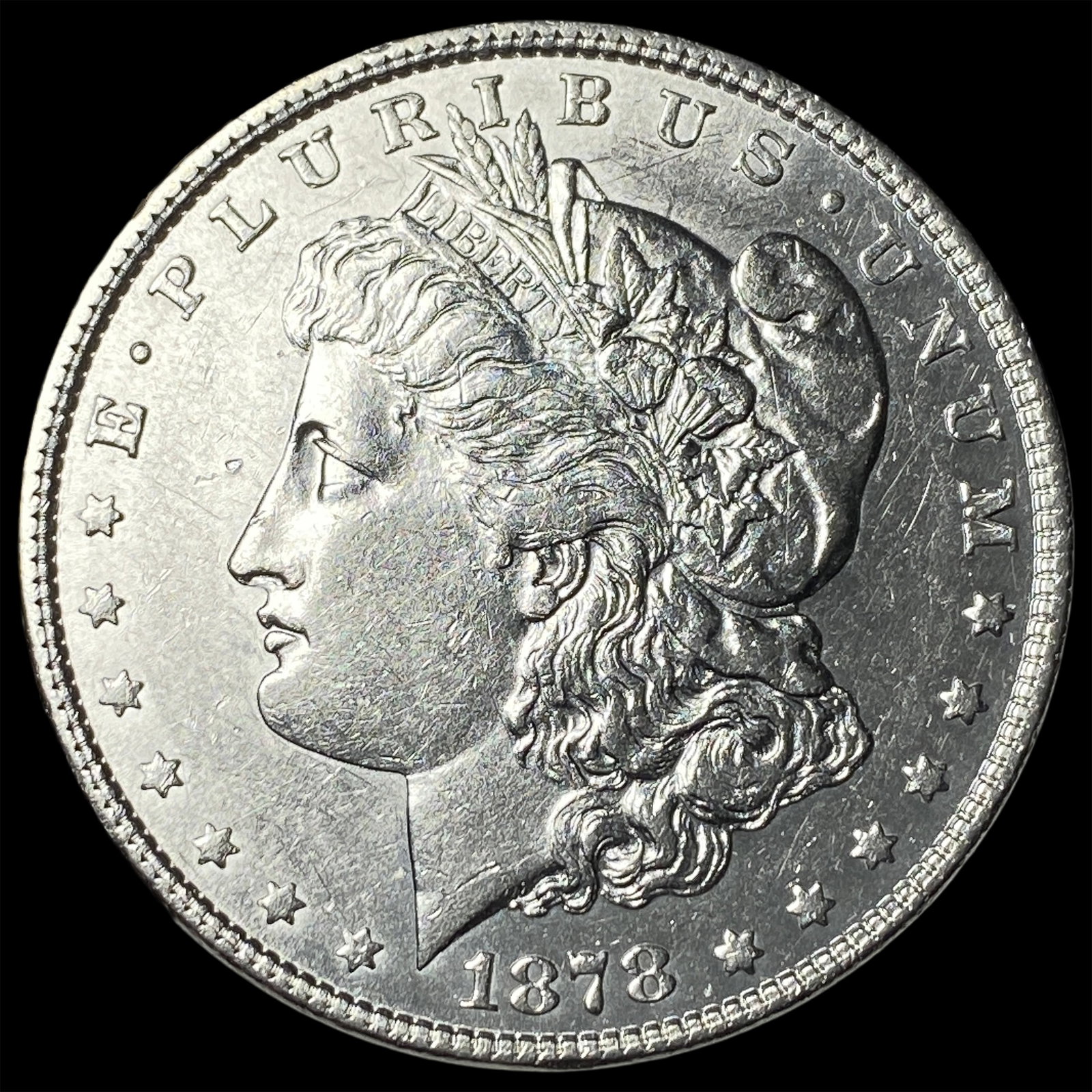 1878 Silver Morgan Dollar UNCIRCULATED: 1878 Silver Morgan Dollar UNCIRCULATED