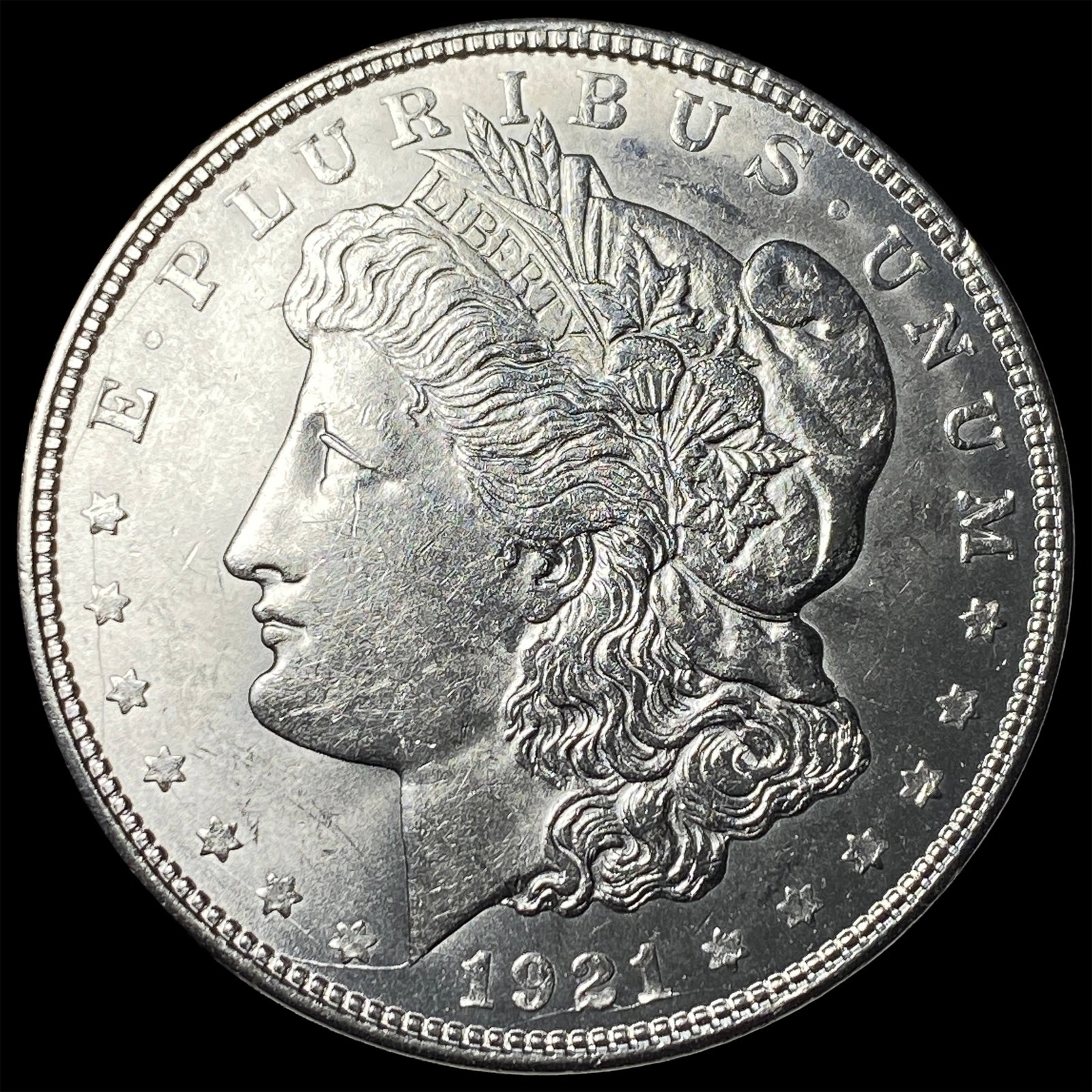1921-D Silver Morgan Dollar UNCIRCULATED: 1921-D Silver Morgan Dollar UNCIRCULATED