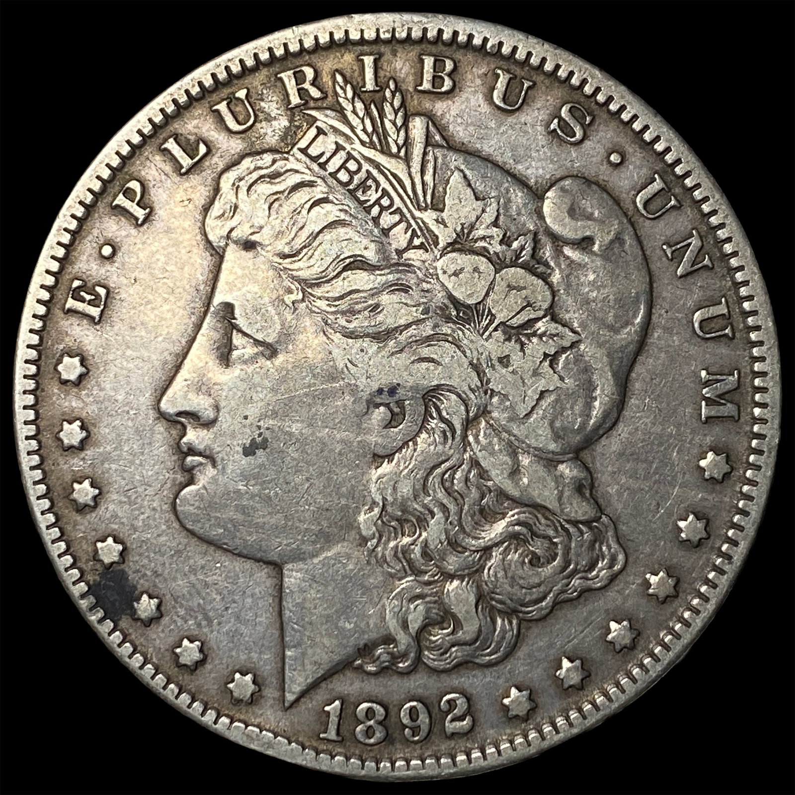 1892-O Silver Morgan Dollar NEARLY UNCIRCULATED: 1892-O Silver Morgan Dollar NEARLY UNCIRCULATED