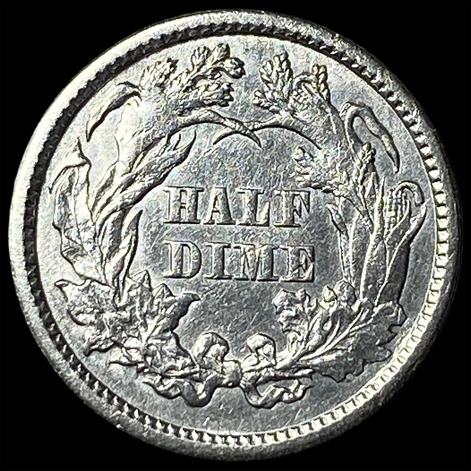 1861 Silver Half Dime UNCIRCULATED - 2