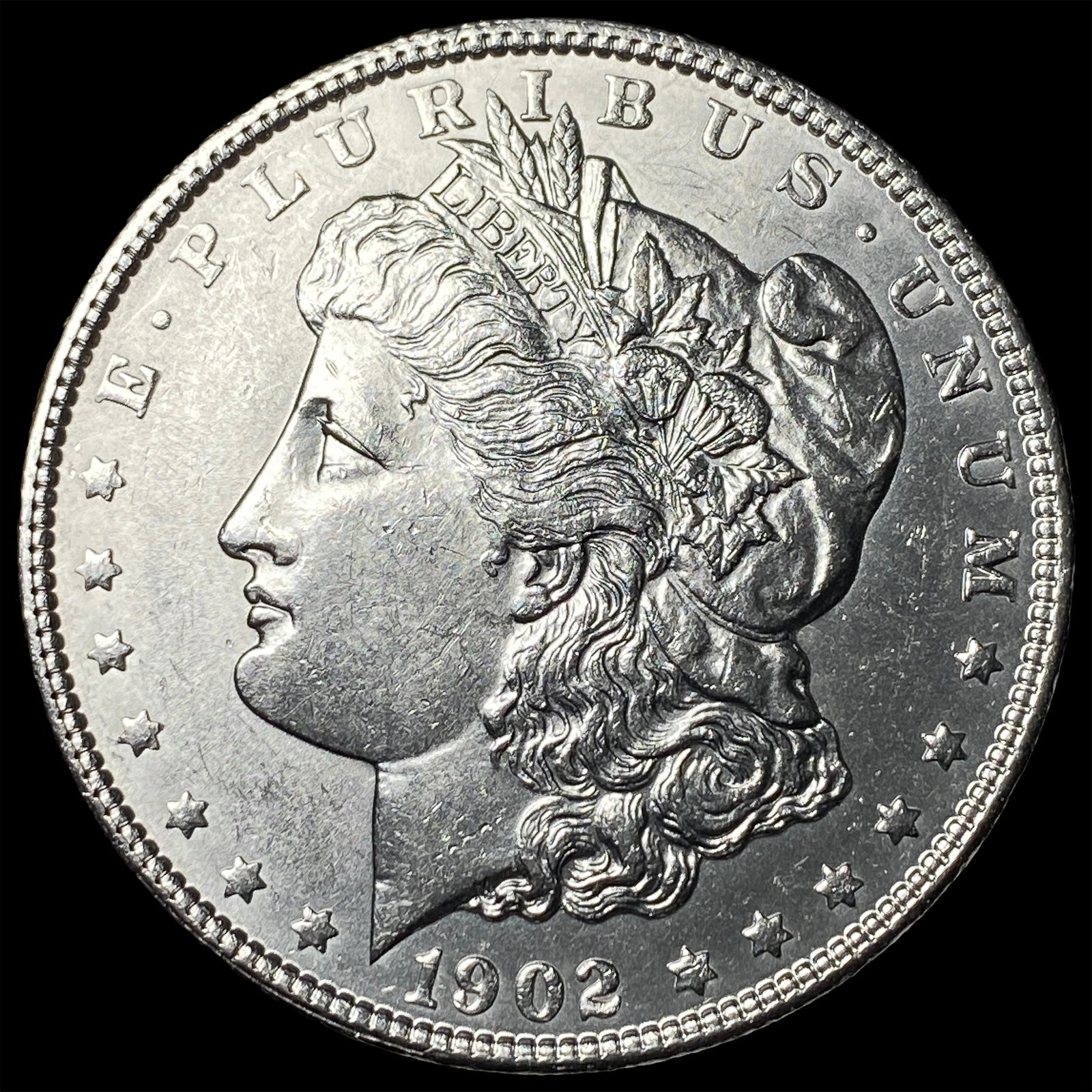 1902 Morgan Silver Dollar UNCIRCULATED: 1902 Morgan Silver Dollar UNCIRCULATED
