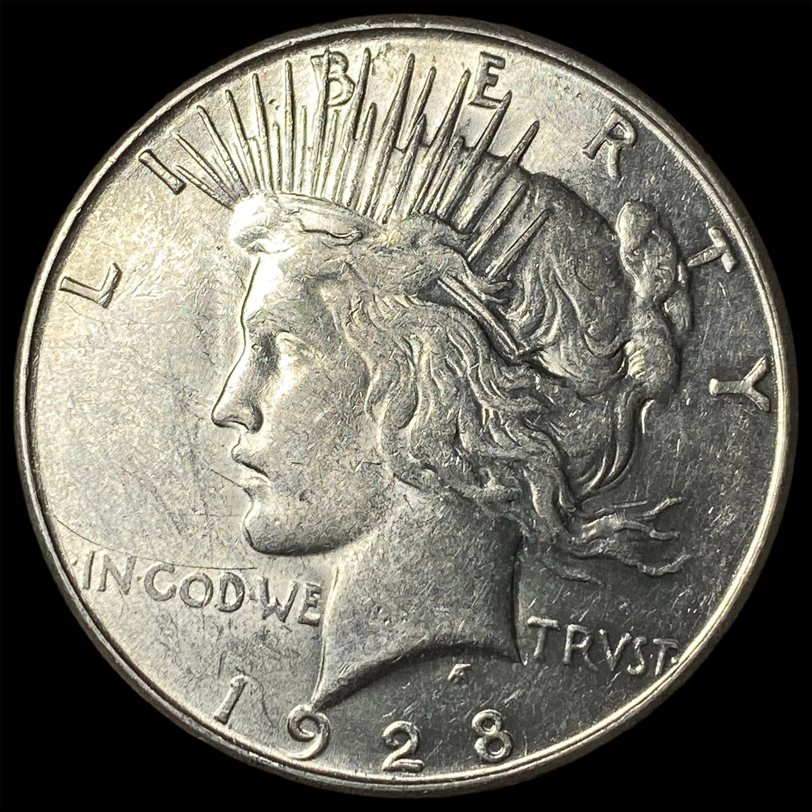 1928-S Silver Peace Dollar UNCIRCULATED: 1928-S Silver Peace Dollar UNCIRCULATED