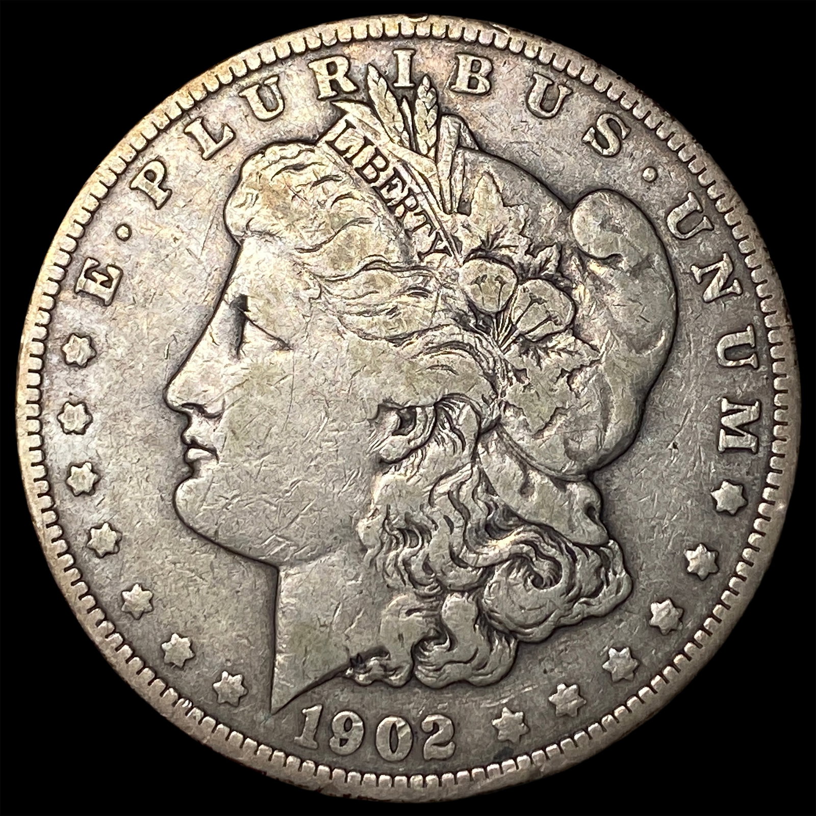 1902 Morgan Silver Dollar LIGHTLY CIRCULATED: 1902 Morgan Silver Dollar LIGHTLY CIRCULATED
